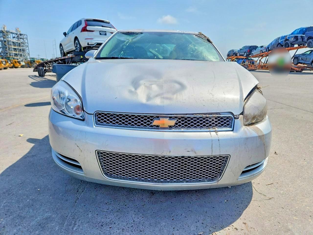 2013 Chevrolet Impala Silver vin: 2G1WA5E38D1180936