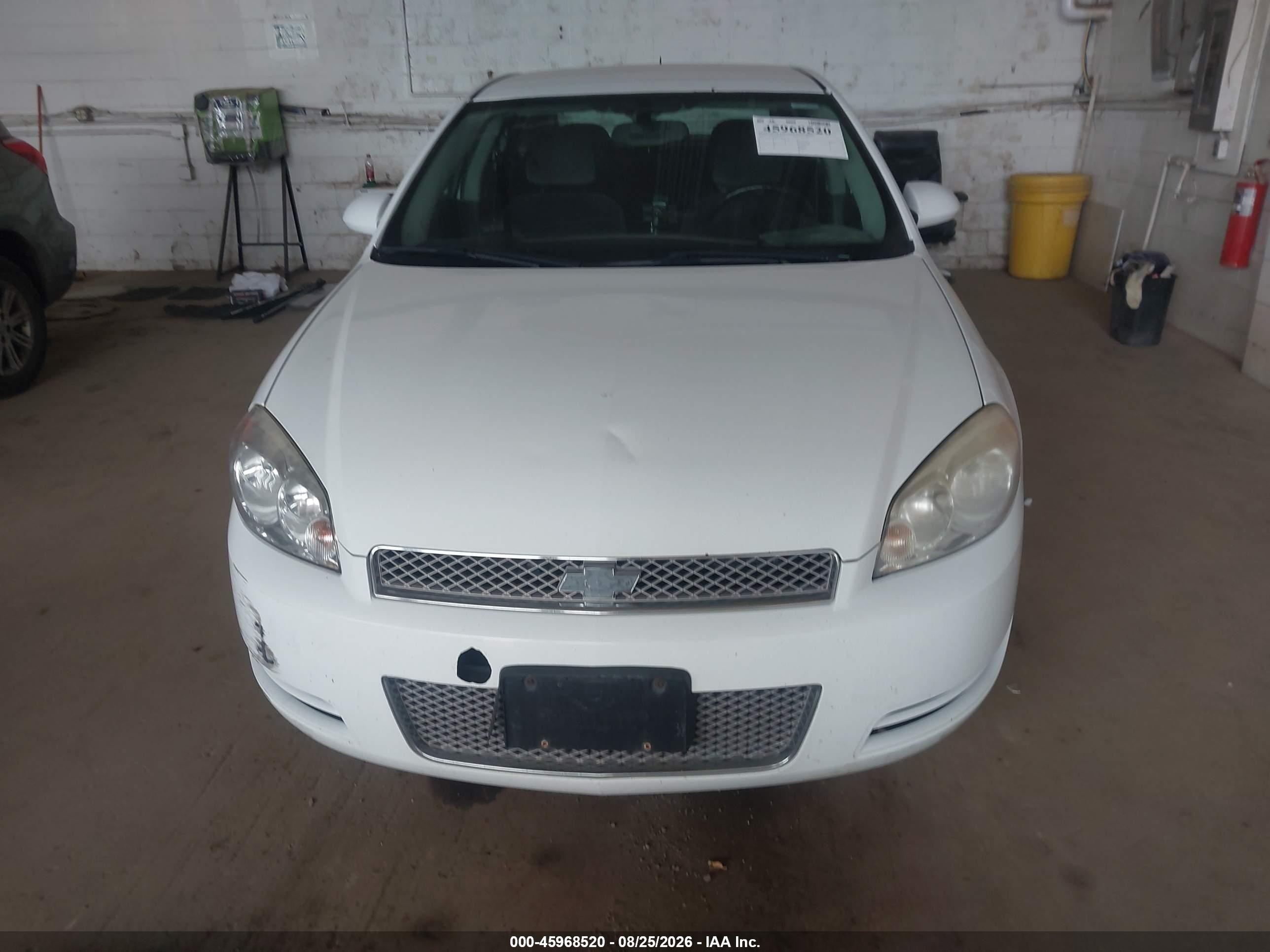 2014 Chevrolet Impala Limited Ls Белый vin: 2G1WA5E38E1149896