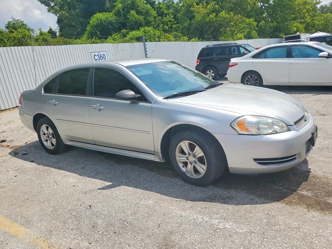 2014 Chevrolet Impala Limited Ls Silver vin: 2G1WA5E38E1179142