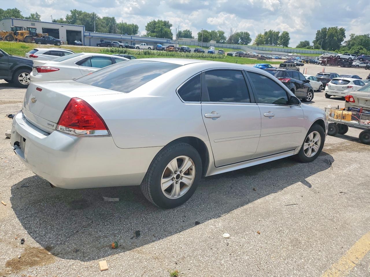 2014 Chevrolet Impala Limited Ls Silver vin: 2G1WA5E38E1179142