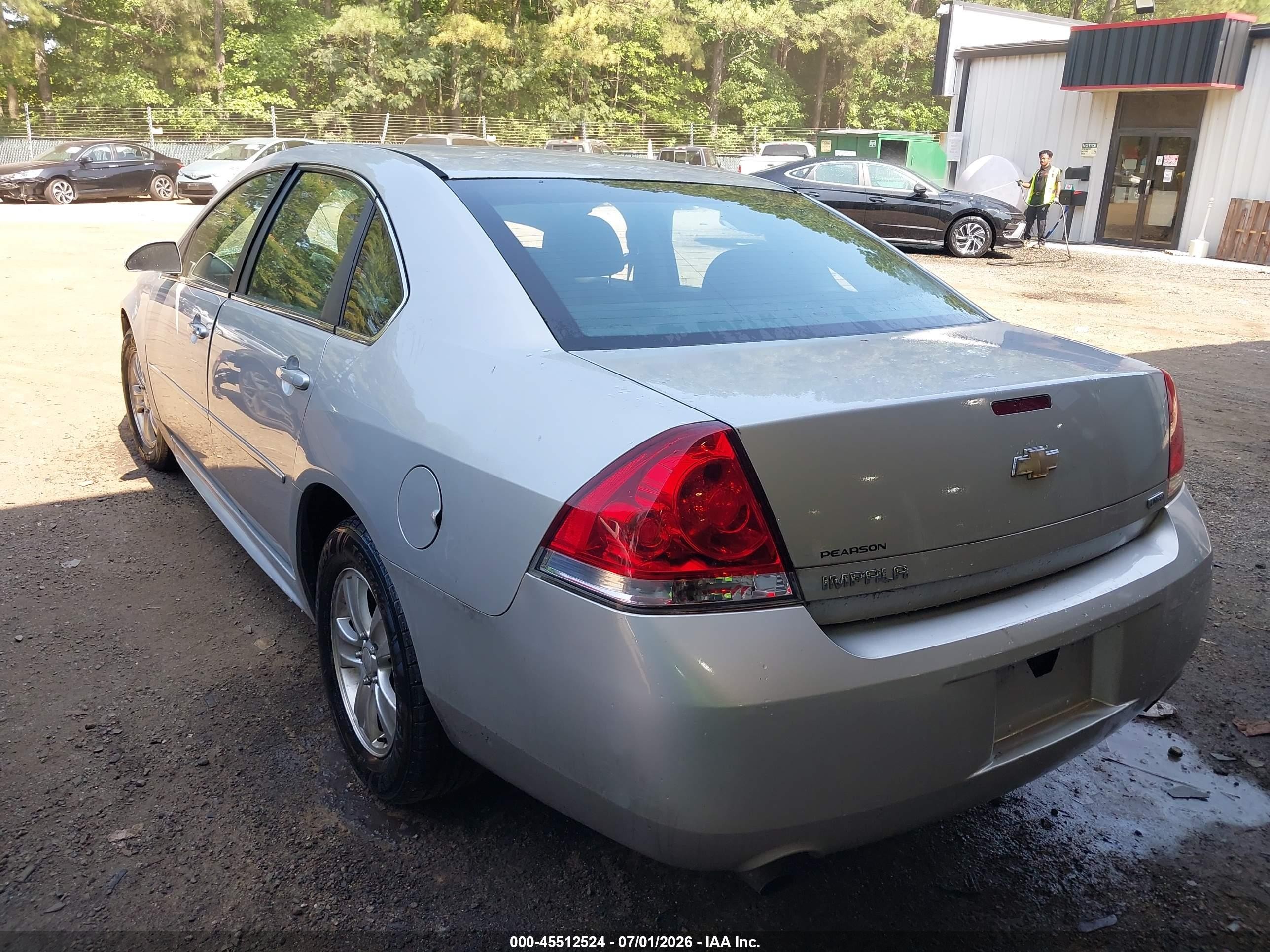 2014 Chevrolet Impala Limited Ls Gray vin: 2G1WA5E38E1179187