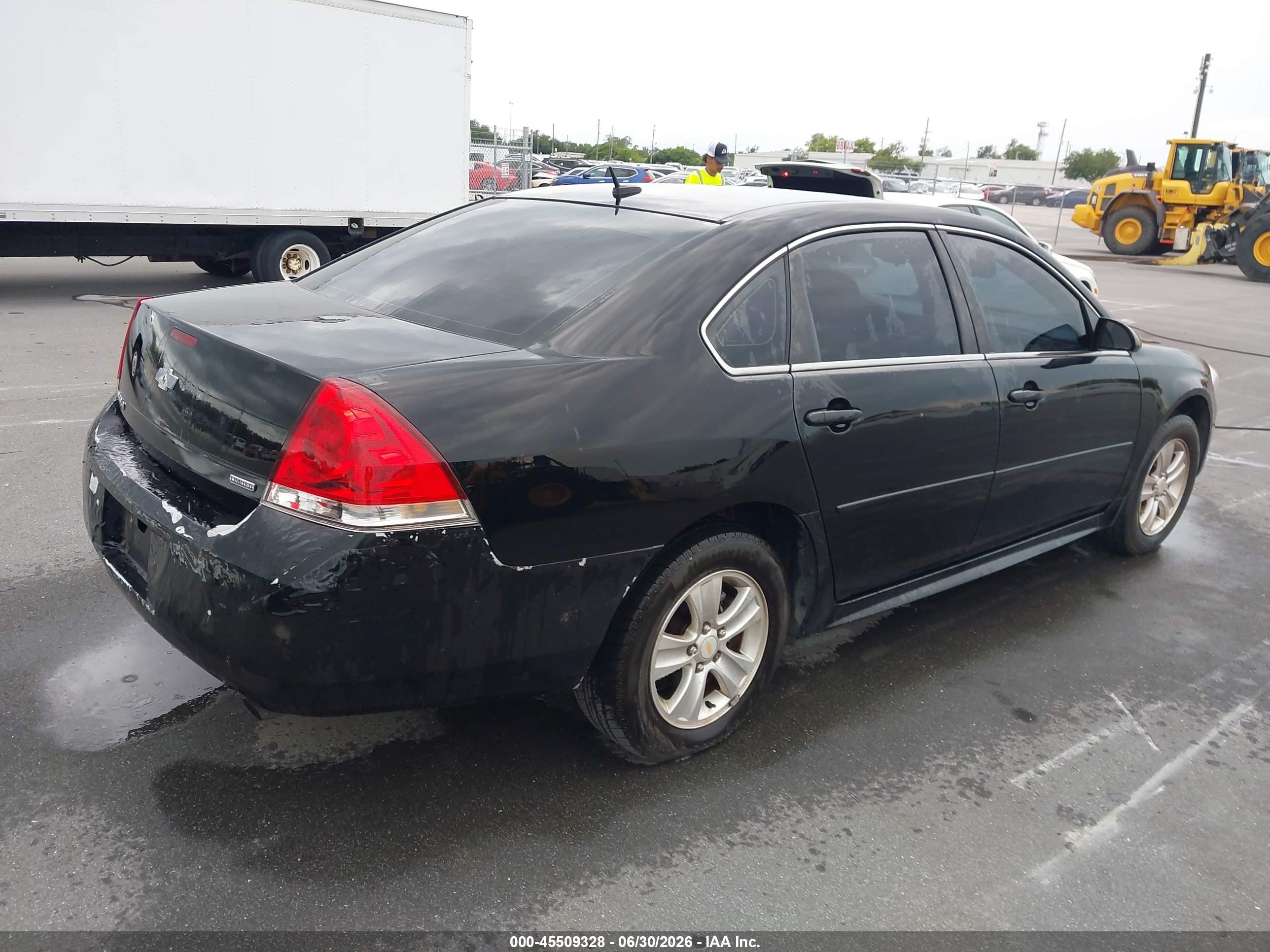 2015 Chevrolet Impala Limited Ls Black vin: 2G1WA5E38F1105656