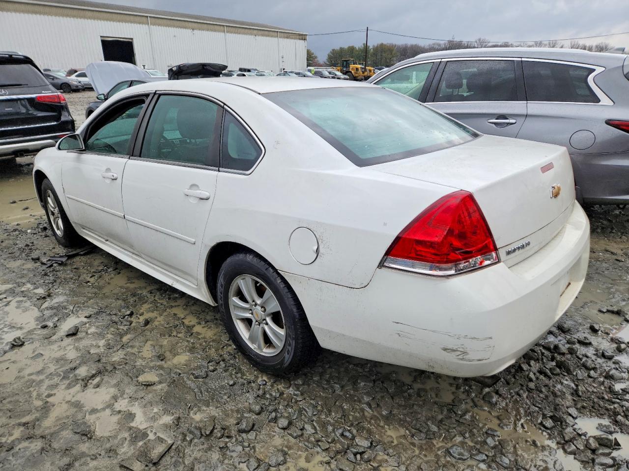 2015 Chevrolet Impala Limited Ls Белый vin: 2G1WA5E38F1117080