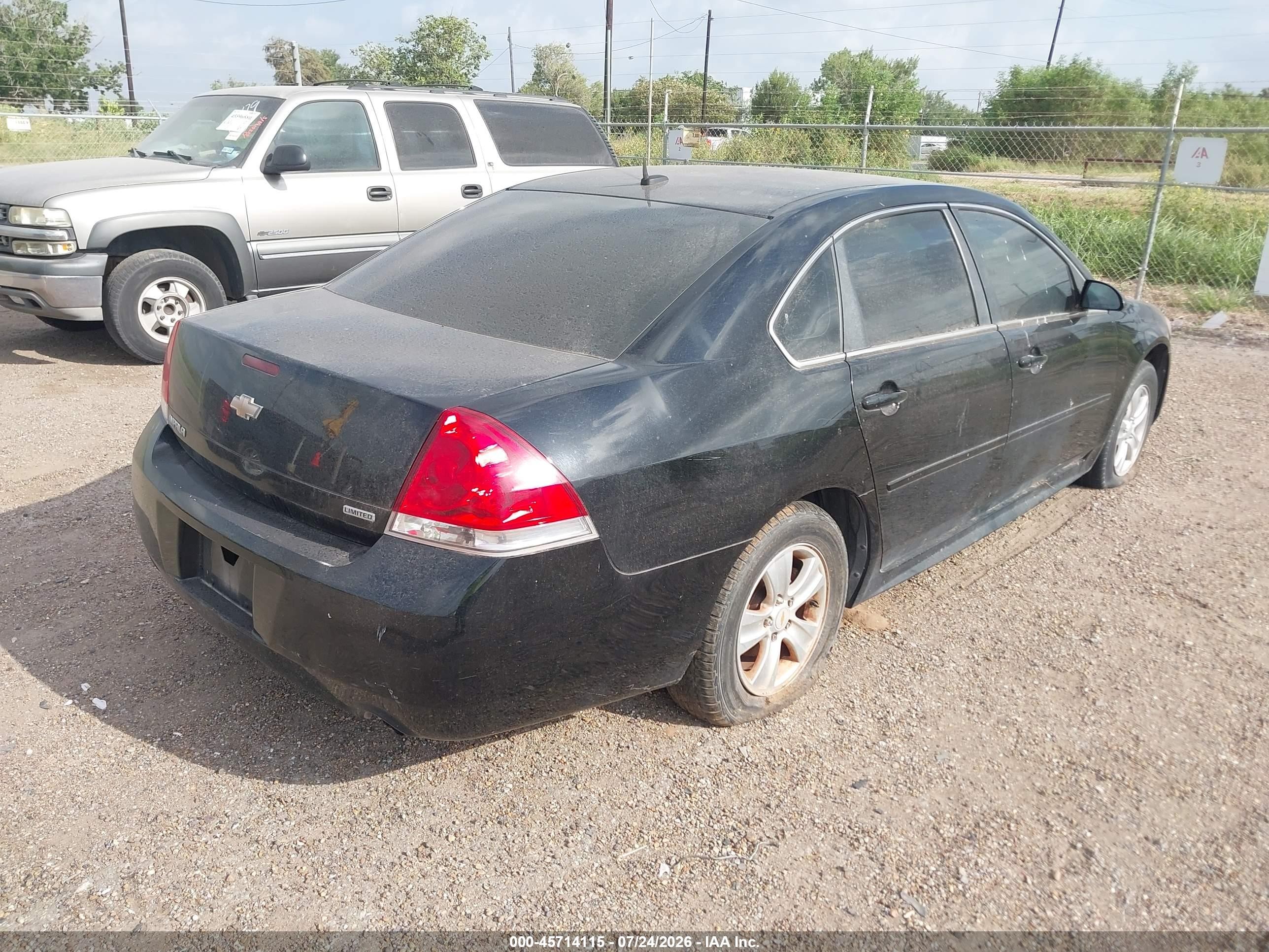 2015 Chevrolet Impala Limited Ls Black vin: 2G1WA5E38F1119086