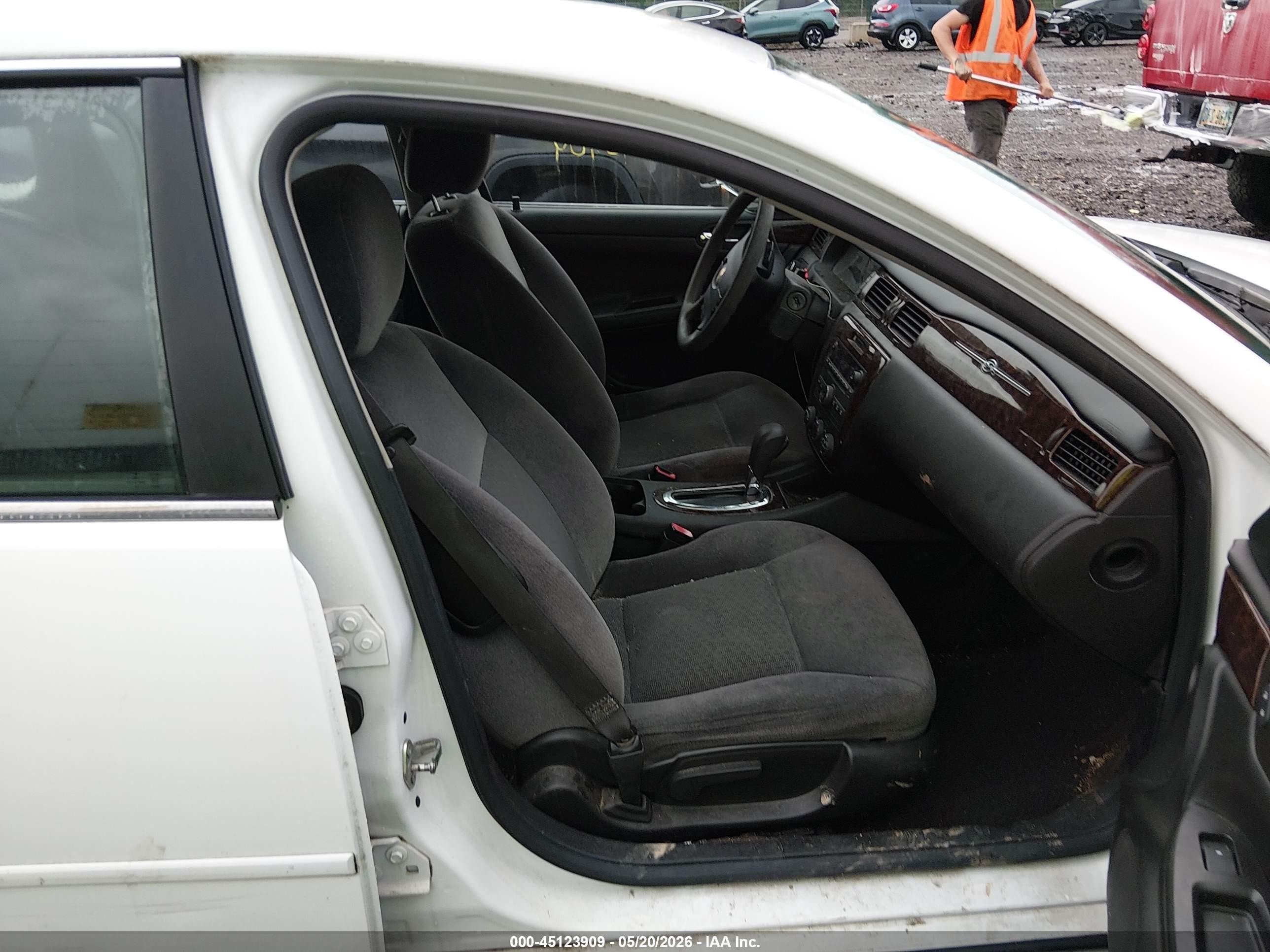 2015 Chevrolet Impala Limited Ls White vin: 2G1WA5E38F1122831