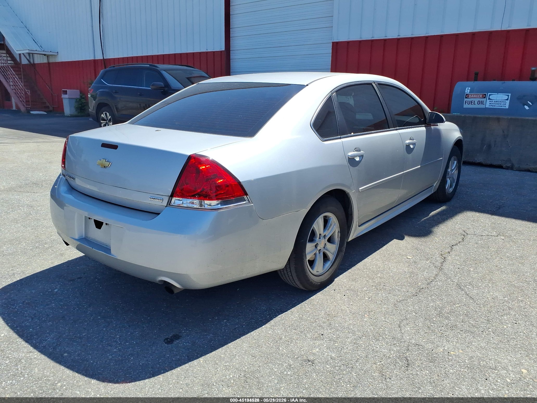2016 Chevrolet Impala Limited Ls Silver vin: 2G1WA5E38G1101396