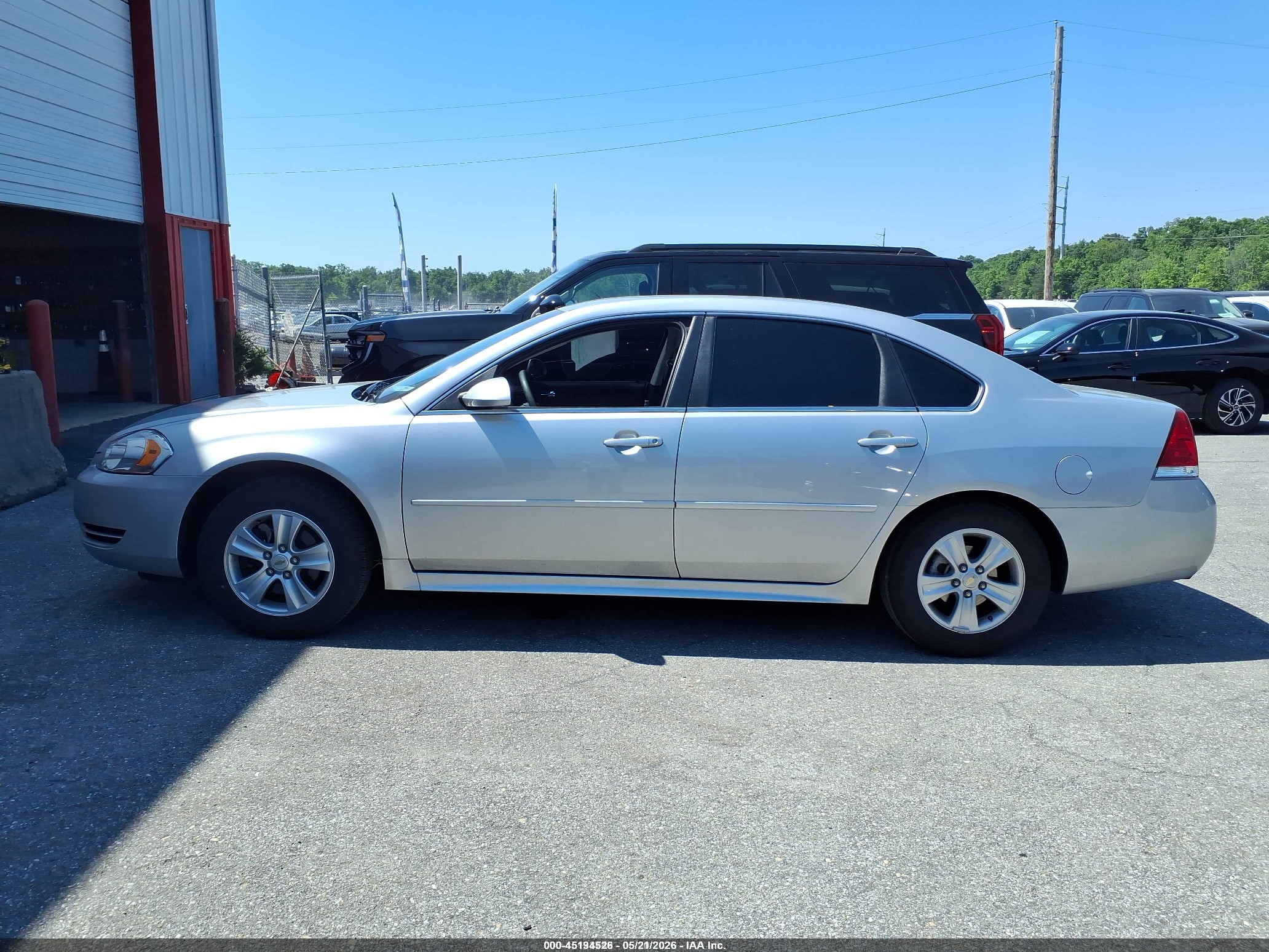 2016 Chevrolet Impala Limited Ls Silver vin: 2G1WA5E38G1101396