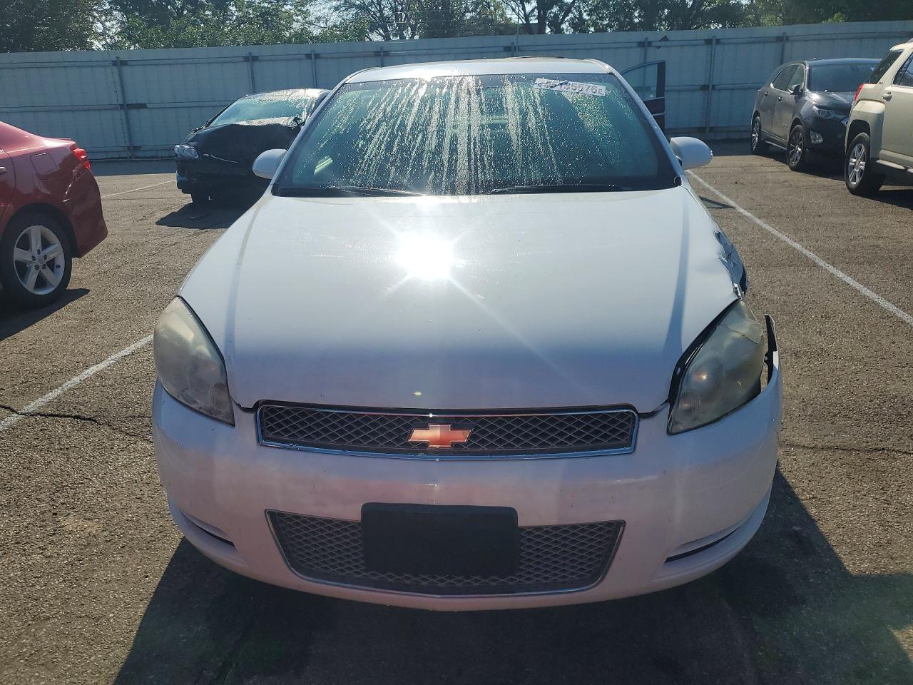 2012 Chevrolet Impala Ls White vin: 2G1WA5E39C1133249