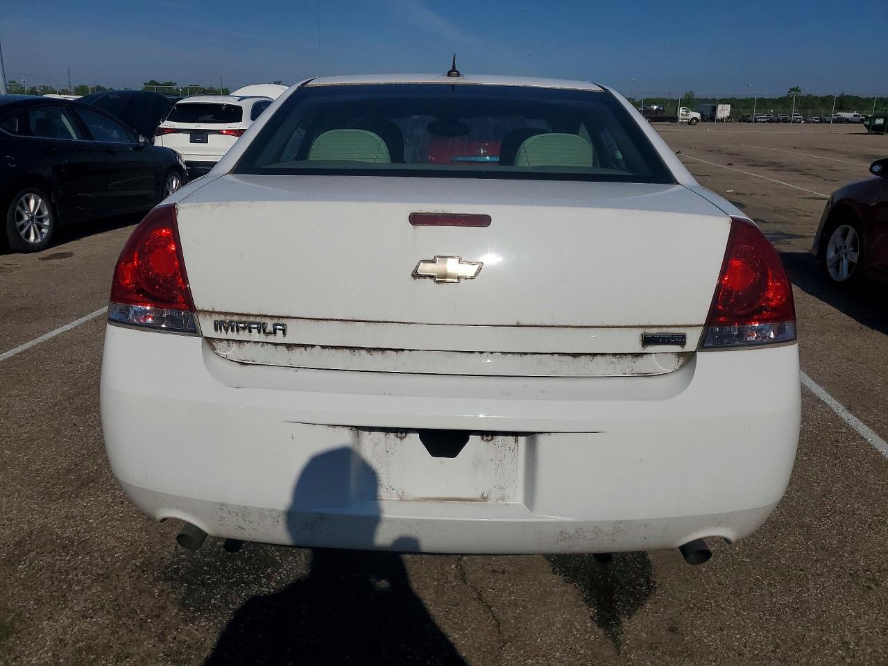 2012 Chevrolet Impala Ls White vin: 2G1WA5E39C1133249
