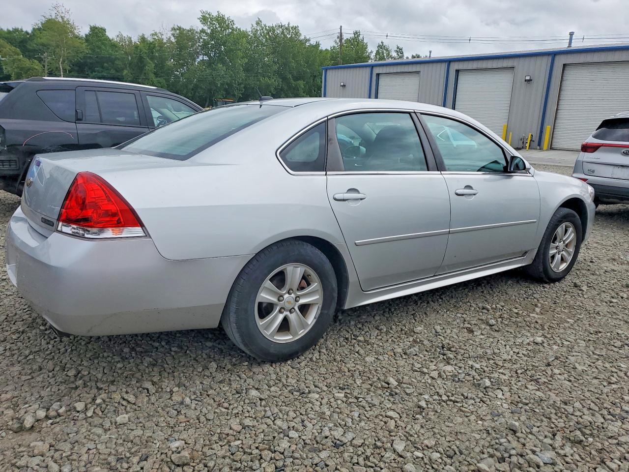 2012 Chevrolet Impala Ls Silver vin: 2G1WA5E39C1208175