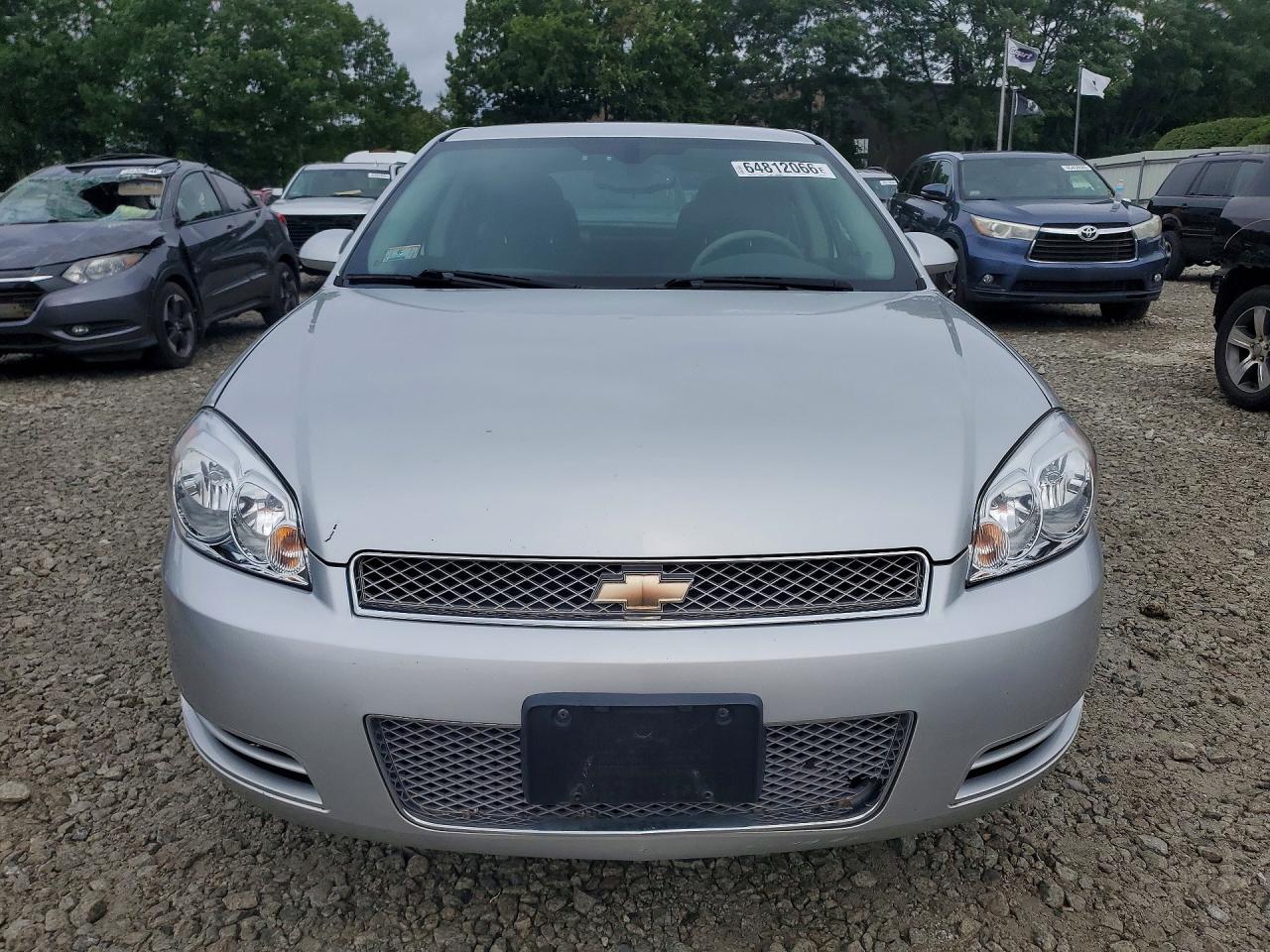 2012 Chevrolet Impala Ls Silver vin: 2G1WA5E39C1208175