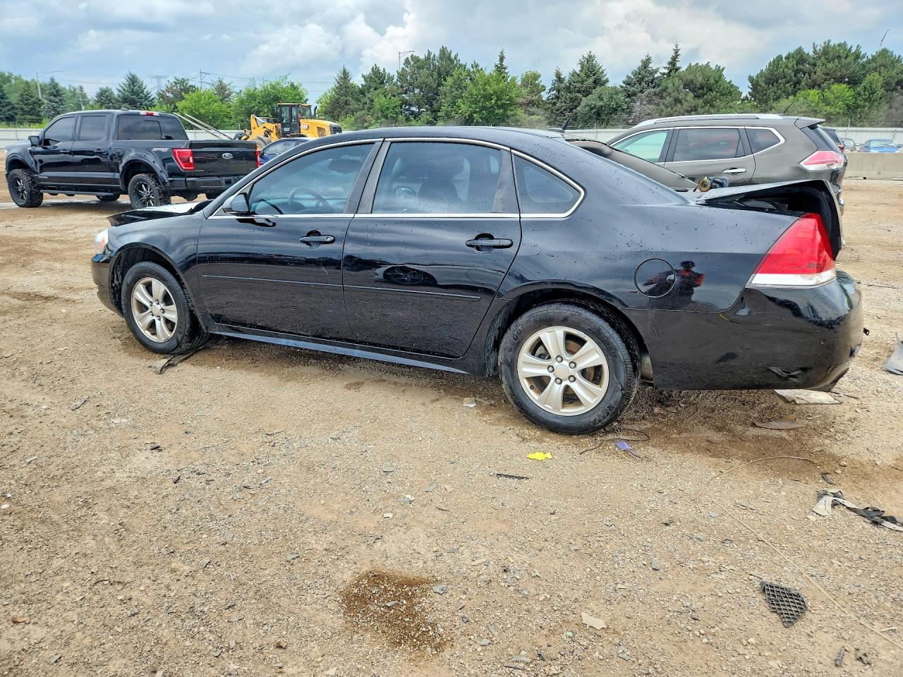 2012 Chevrolet Impala Ls Black vin: 2G1WA5E39C1247039