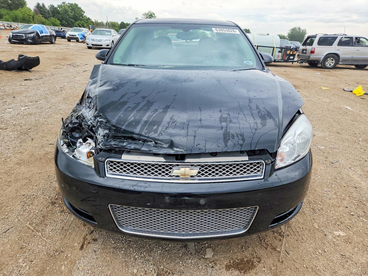 2012 Chevrolet Impala Ls Black vin: 2G1WA5E39C1247039