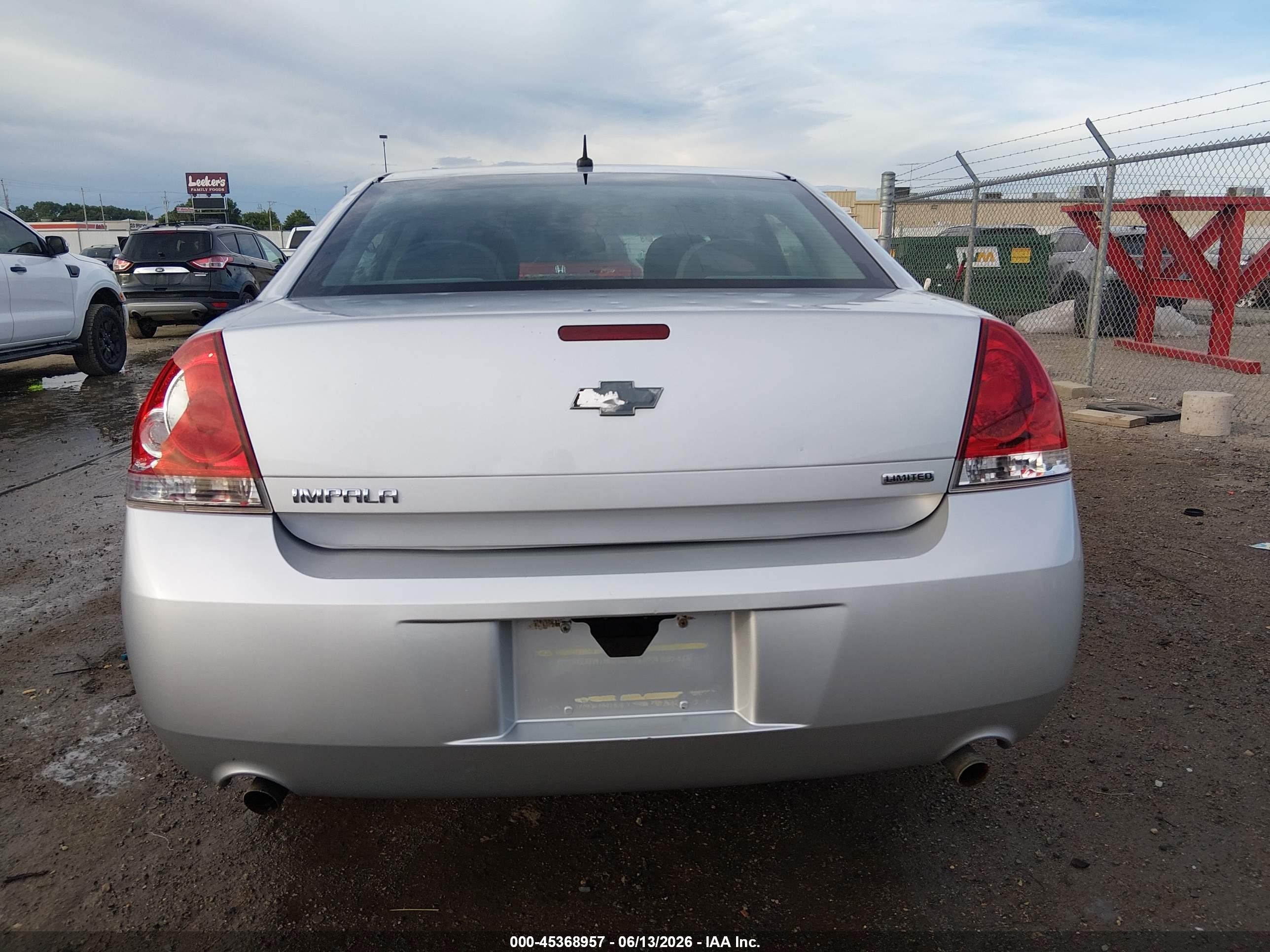 2014 Chevrolet Impala Limited Ls Gray vin: 2G1WA5E39E1140009