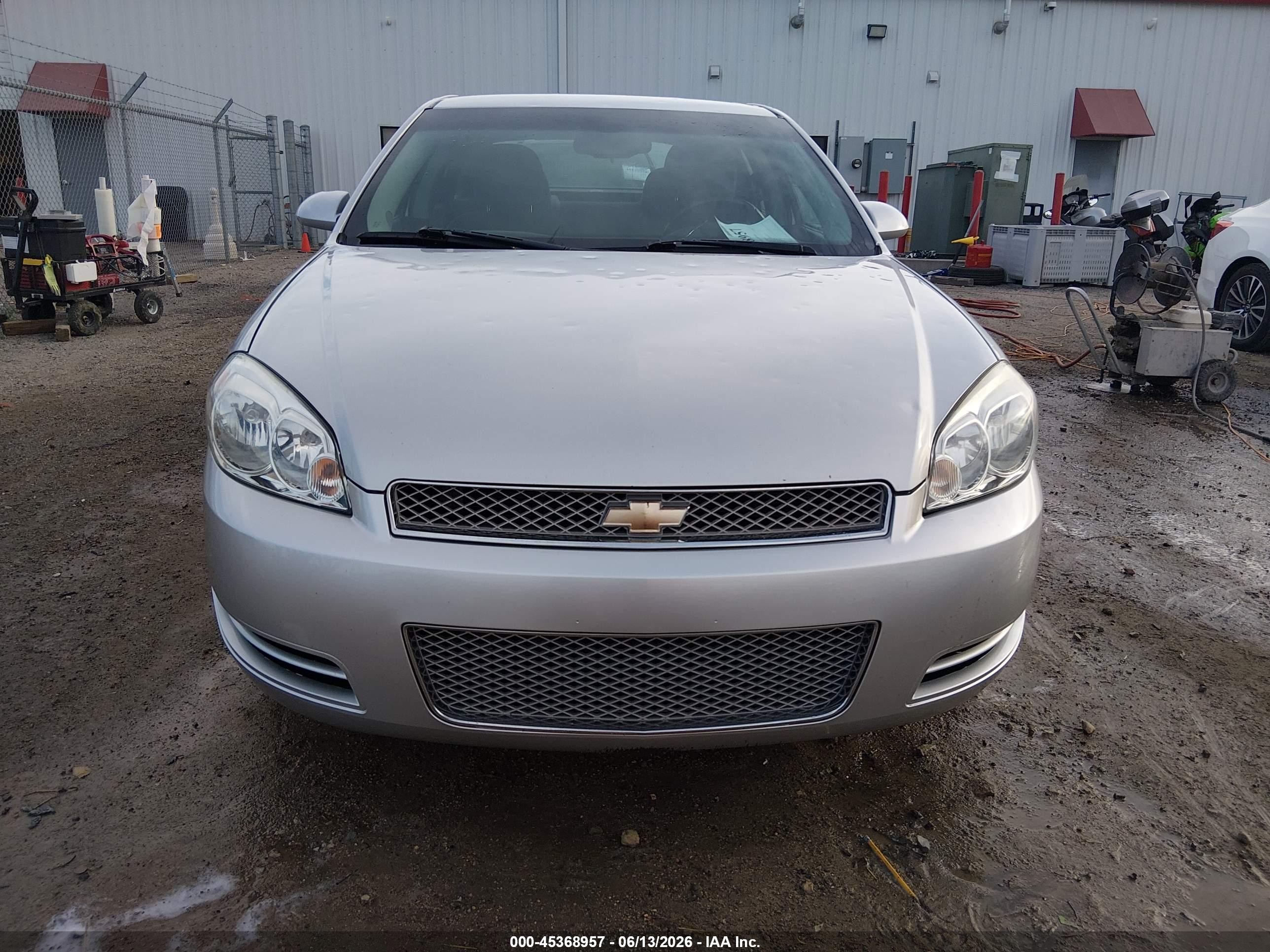 2014 Chevrolet Impala Limited Ls Gray vin: 2G1WA5E39E1140009