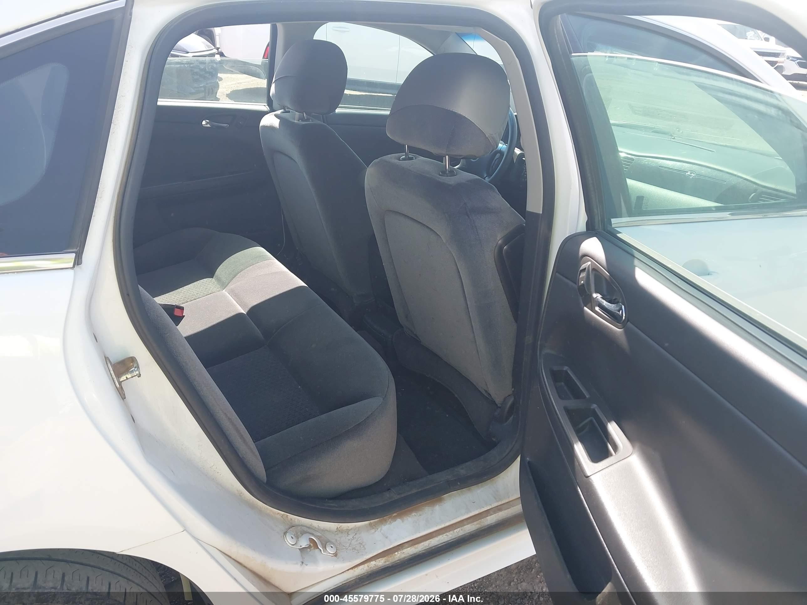 2015 Chevrolet Impala Limited Ls White vin: 2G1WA5E39F1107562
