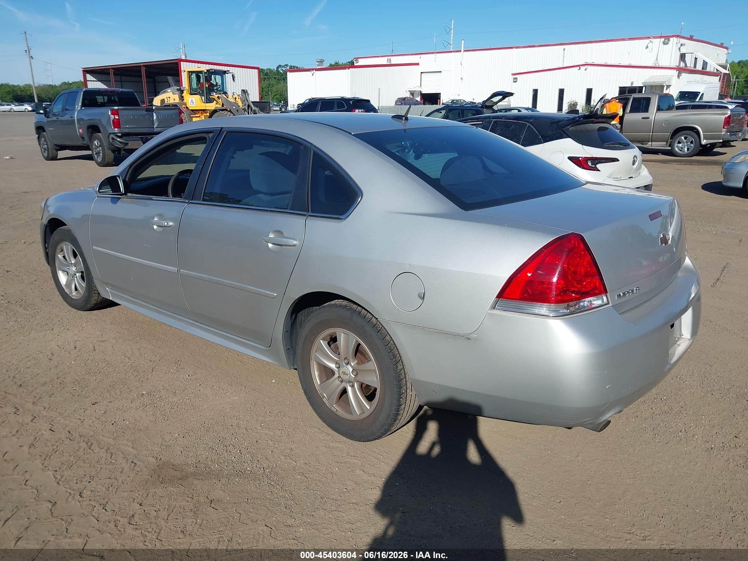 2015 Chevrolet Impala Limited Ls Серебряный vin: 2G1WA5E39F1166613