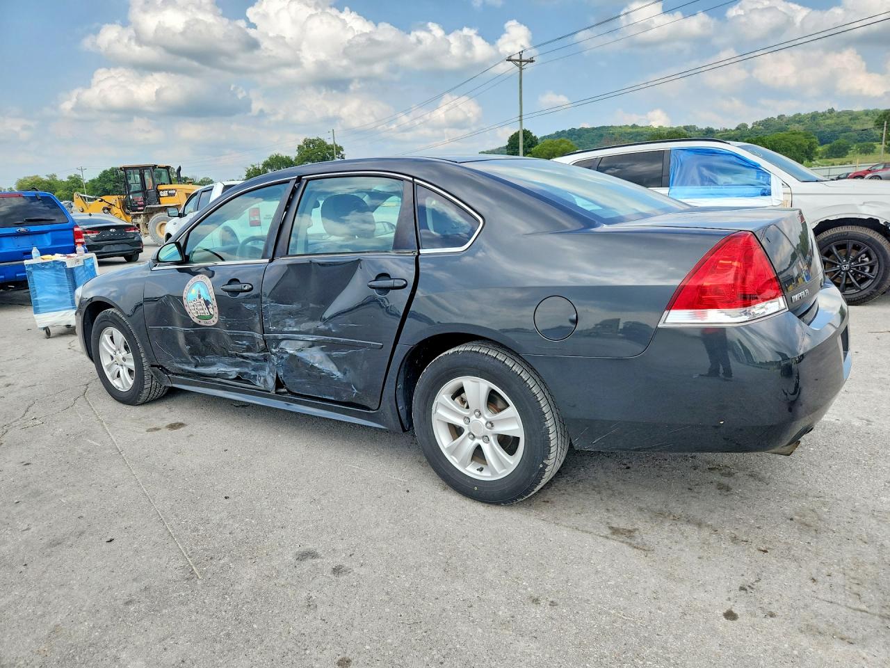2015 Chevrolet Impala Limited Ls Угольный vin: 2G1WA5E39F1170533