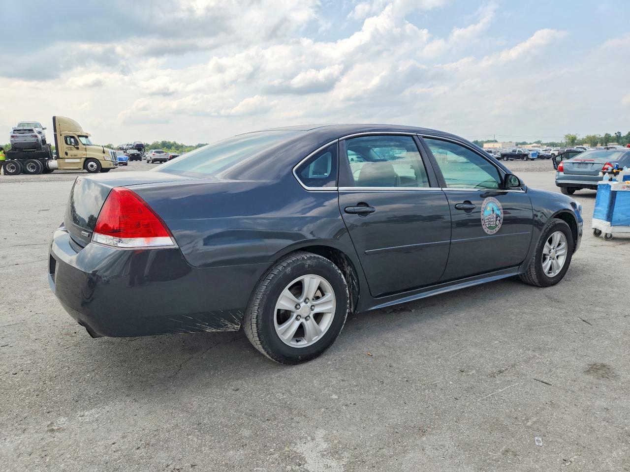 2015 Chevrolet Impala Limited Ls Угольный vin: 2G1WA5E39F1170533