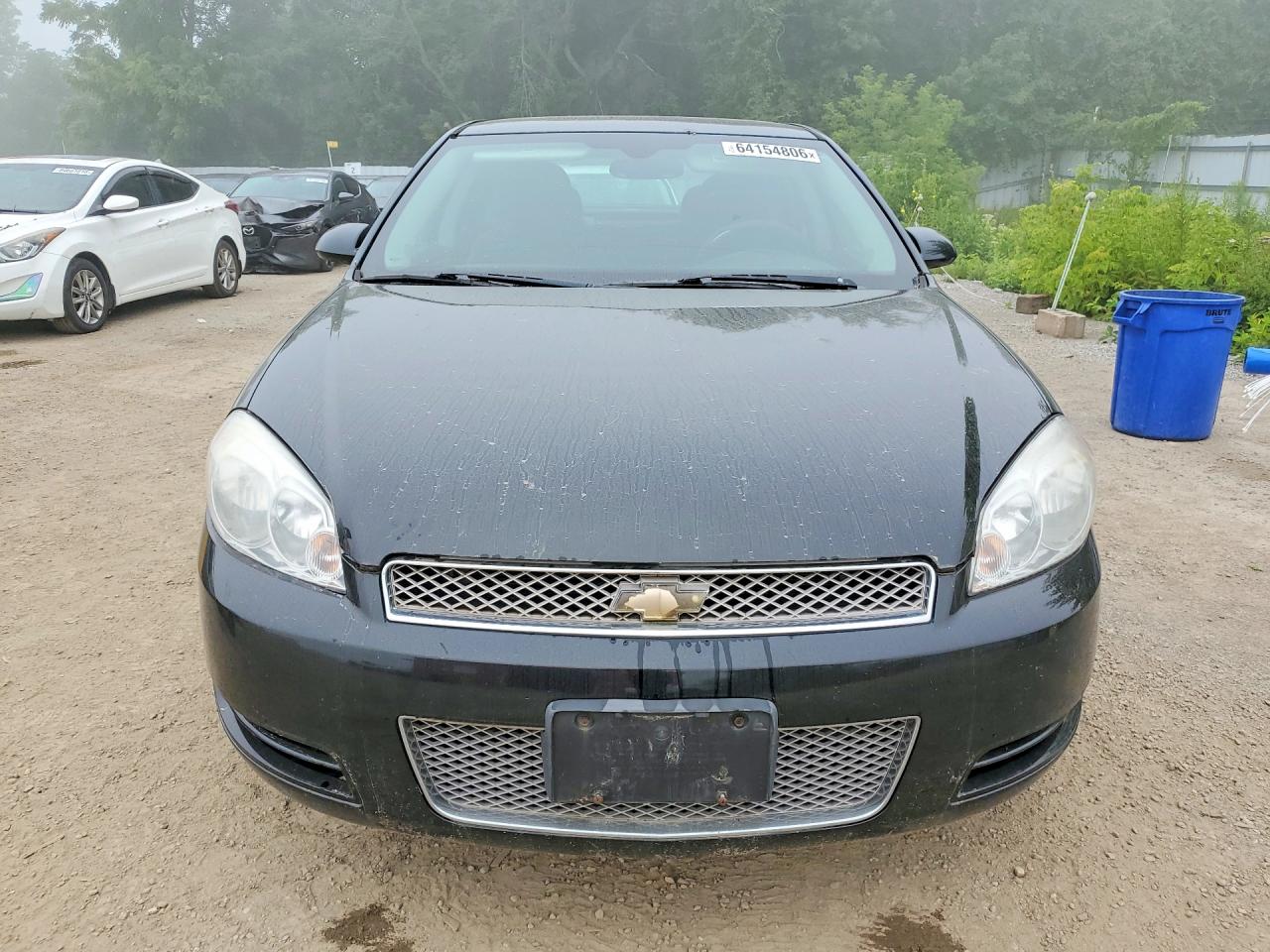 2012 Chevrolet Impala Ls Black vin: 2G1WA5E3XC1110868