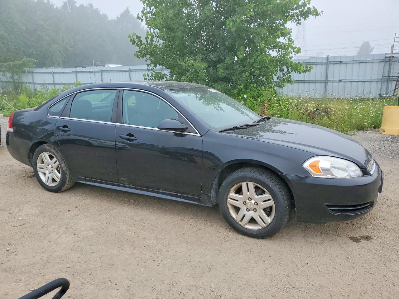 2012 Chevrolet Impala Ls Black vin: 2G1WA5E3XC1110868