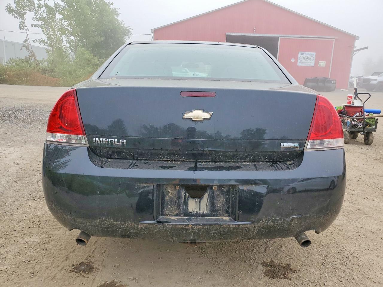 2012 Chevrolet Impala Ls Black vin: 2G1WA5E3XC1110868