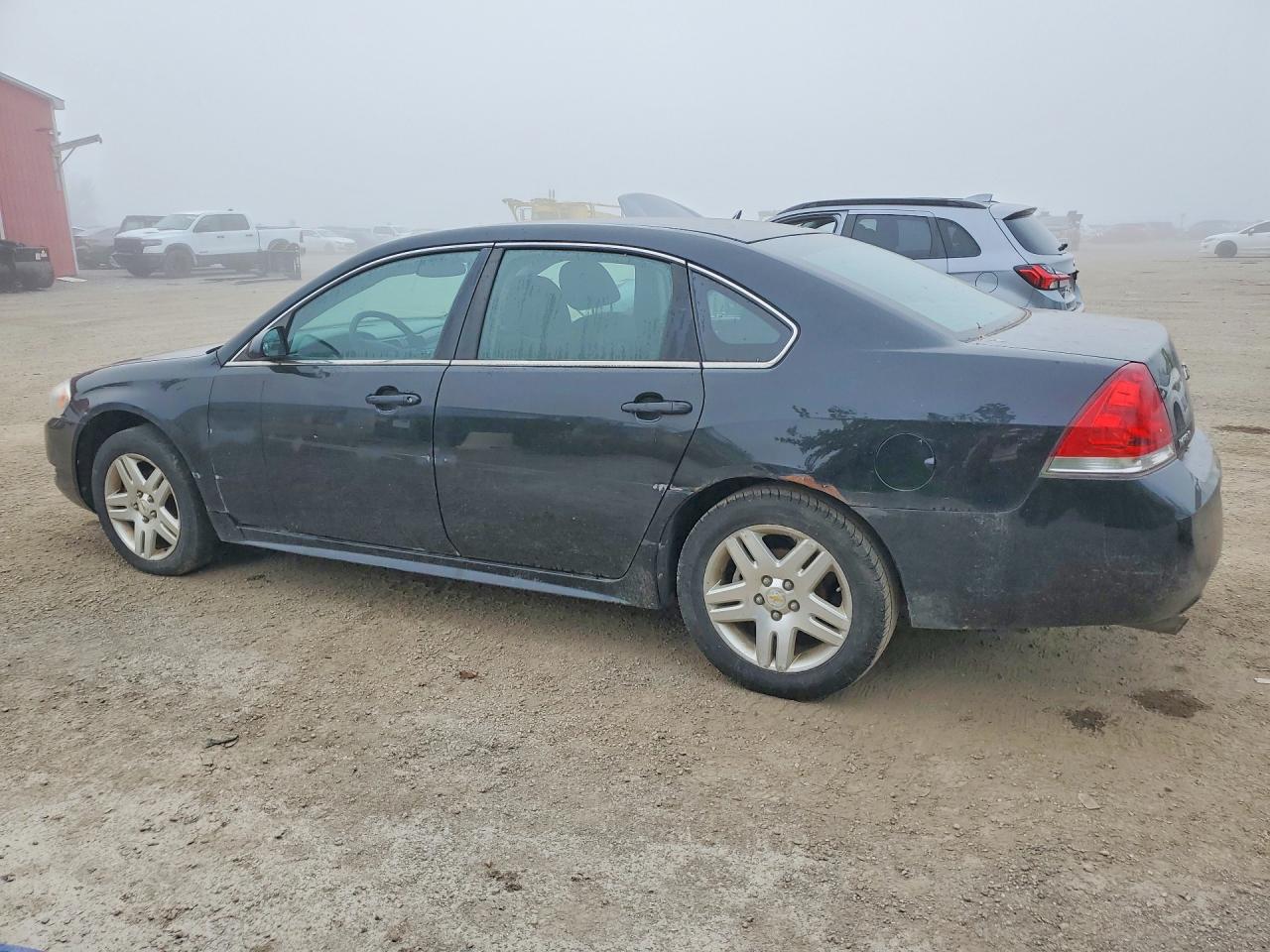 2012 Chevrolet Impala Ls Black vin: 2G1WA5E3XC1110868