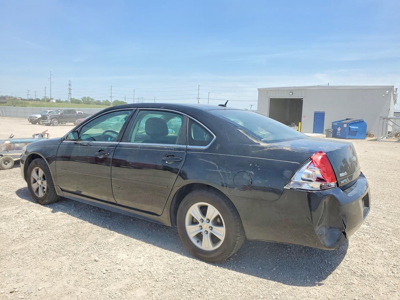 2012 Chevrolet Impala Ls Black vin: 2G1WA5E3XC1143420