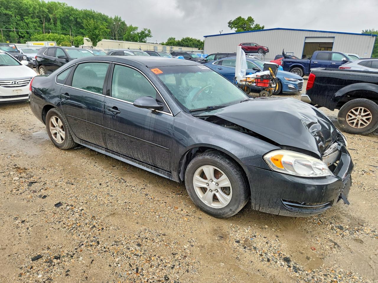 2014 Chevrolet Impala Limited Ls Gray vin: 2G1WA5E3XE1145199