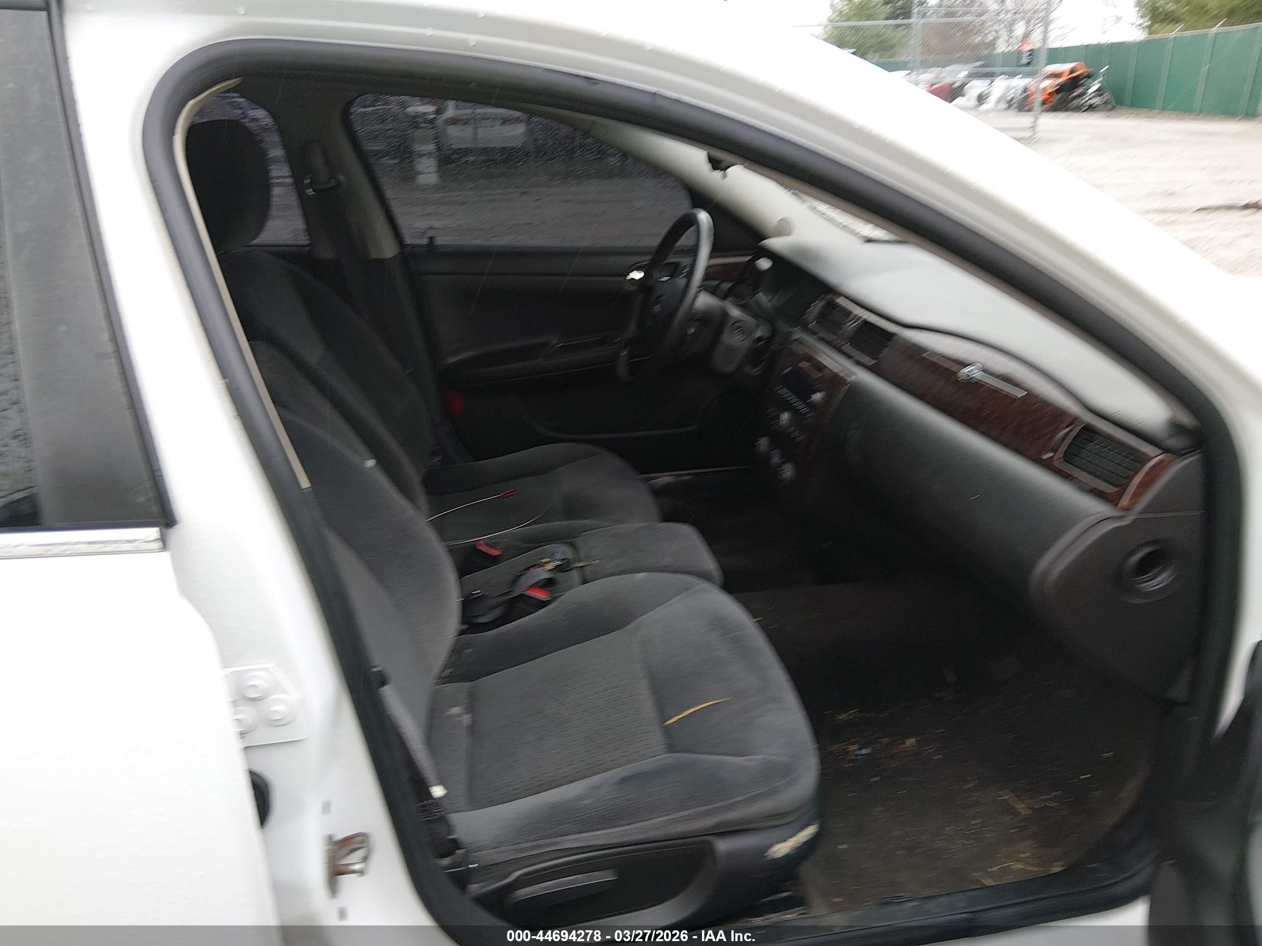 2014 Chevrolet Impala Limited Ls White vin: 2G1WA5E3XE1151567