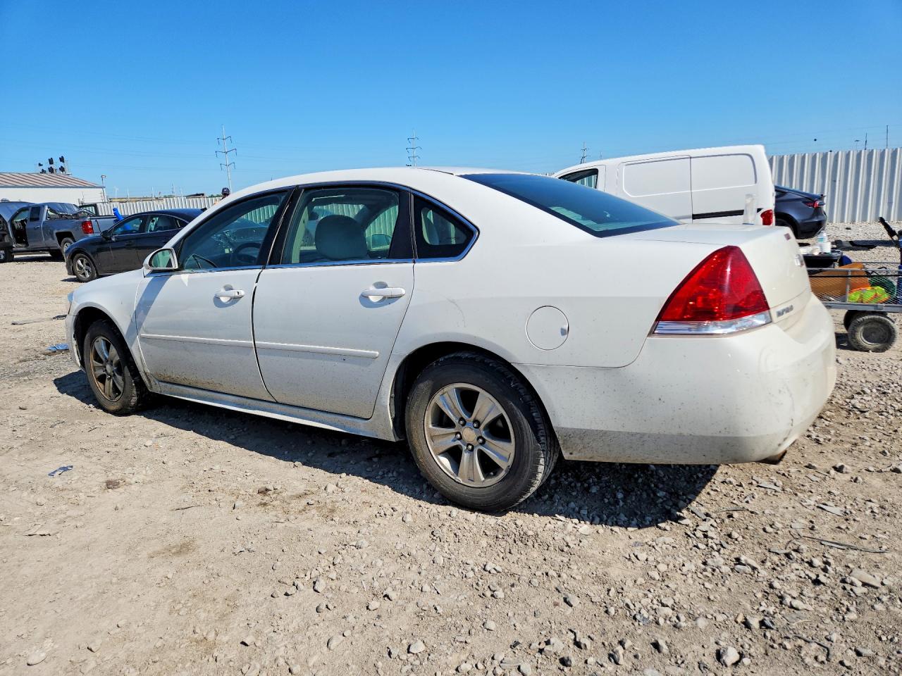 2015 Chevrolet Impala Limited Ls White vin: 2G1WA5E3XF1135466