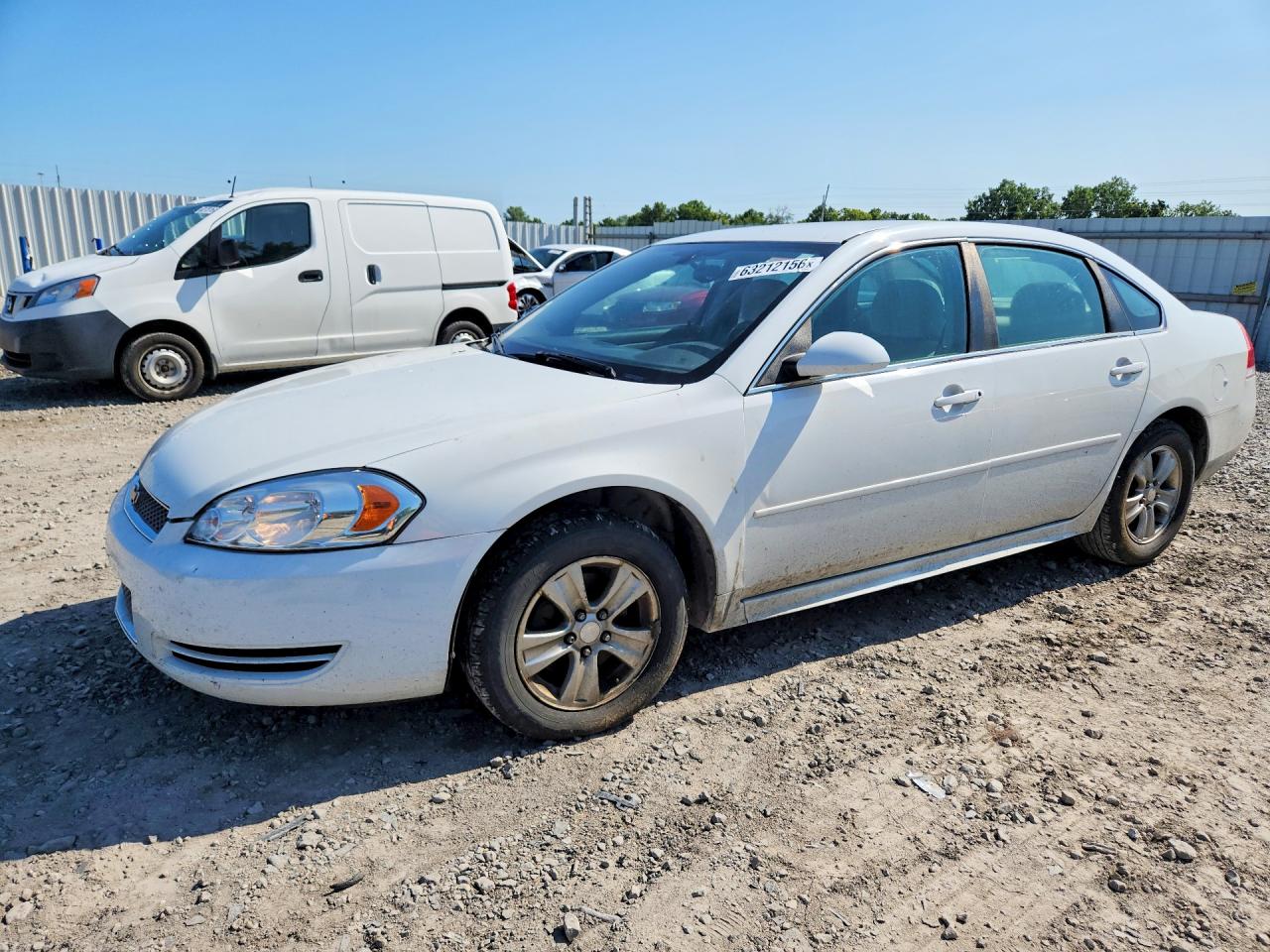 2015 Chevrolet Impala Limited Ls White vin: 2G1WA5E3XF1135466