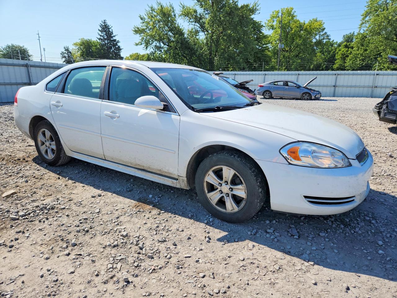 2015 Chevrolet Impala Limited Ls White vin: 2G1WA5E3XF1135466
