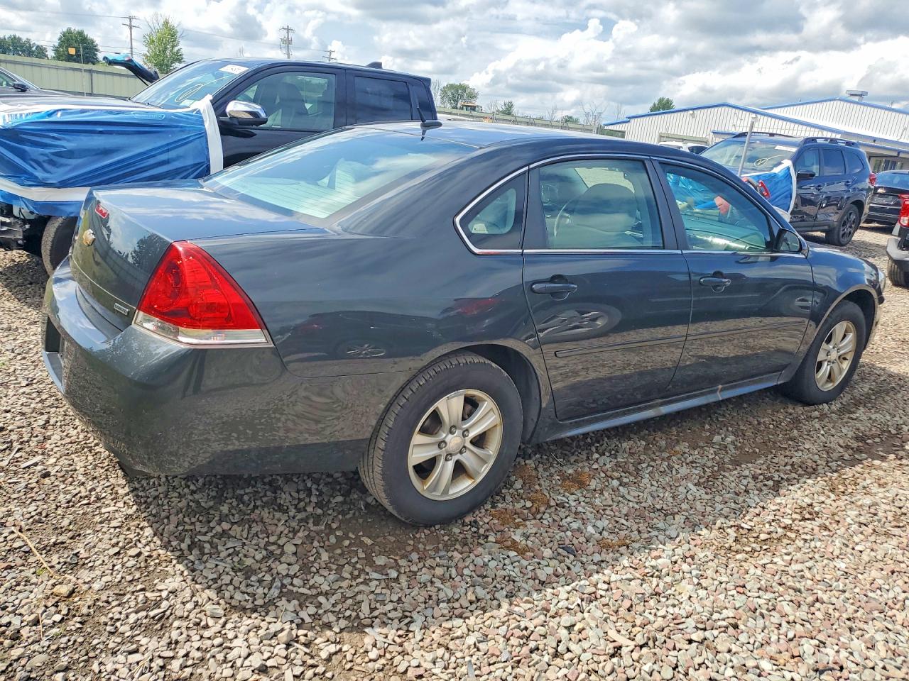 2015 Chevrolet Impala Limited Ls Charcoal vin: 2G1WA5E3XF1145625