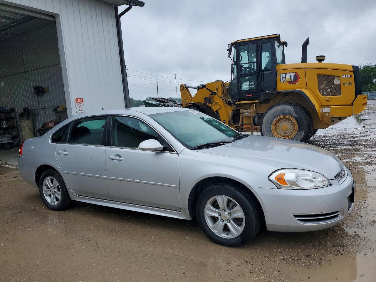 2016 Chevrolet Impala Limited Ls Серебряный vin: 2G1WA5E3XG1143956