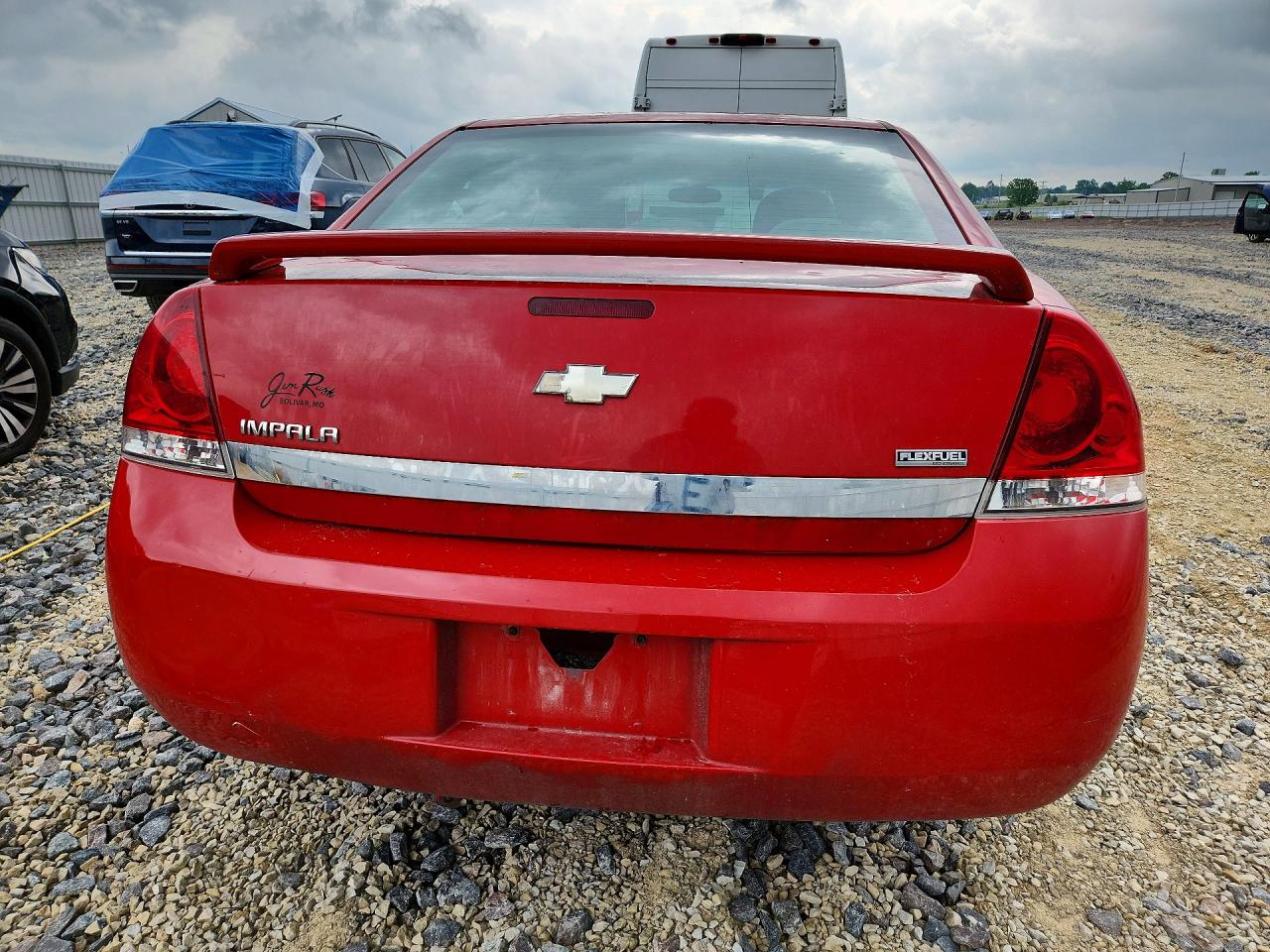 2010 Chevrolet Impala Ls Red vin: 2G1WA5EK0A1105697
