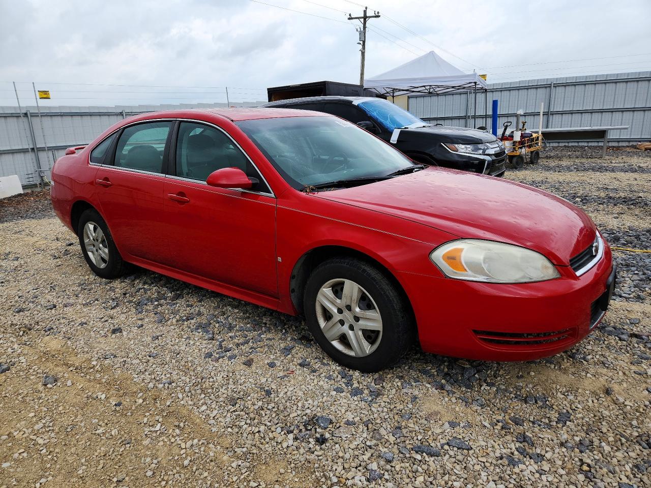 2010 Chevrolet Impala Ls Red vin: 2G1WA5EK0A1105697