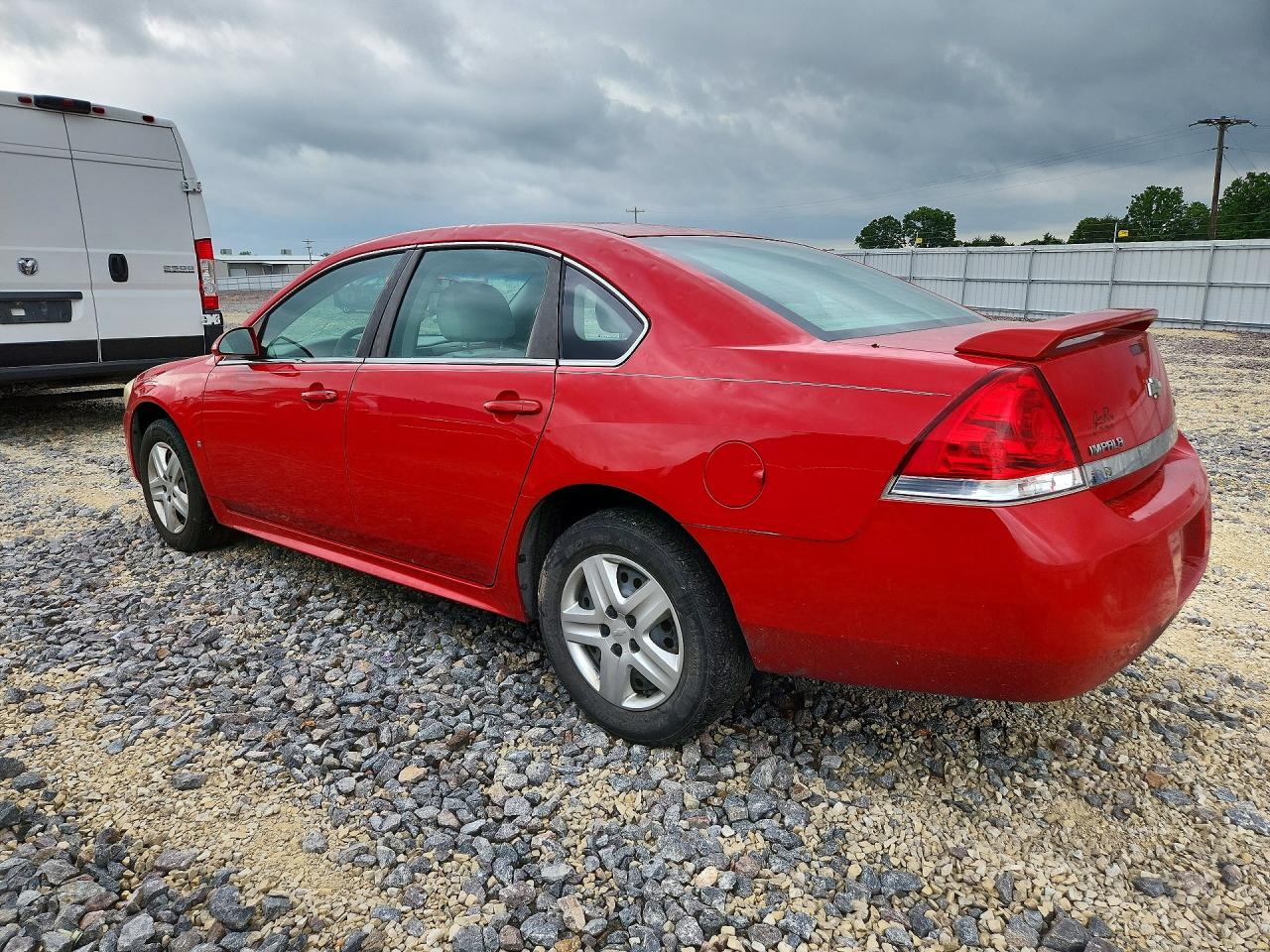 2010 Chevrolet Impala Ls Red vin: 2G1WA5EK0A1105697