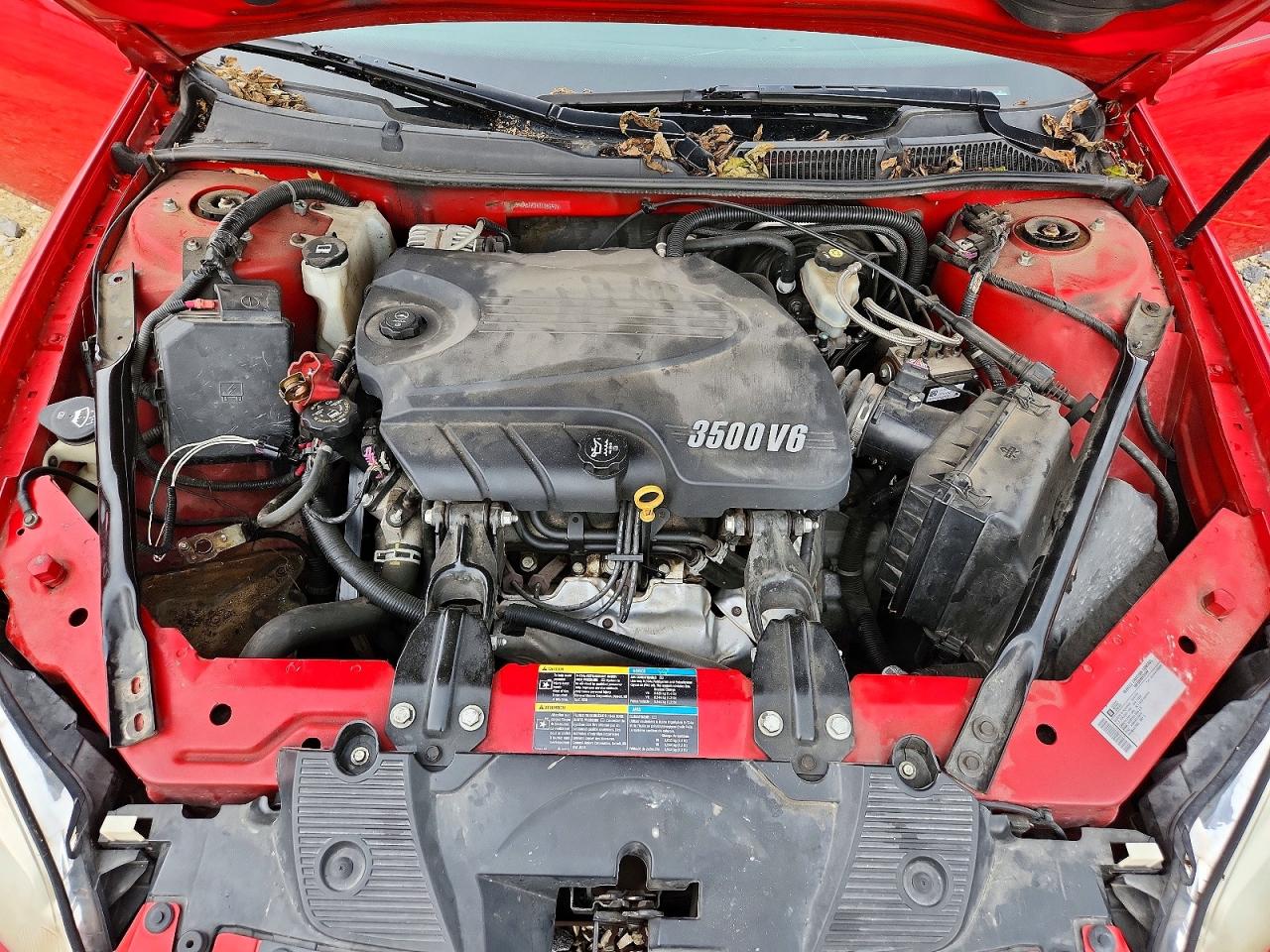 2010 Chevrolet Impala Ls Red vin: 2G1WA5EK0A1105697