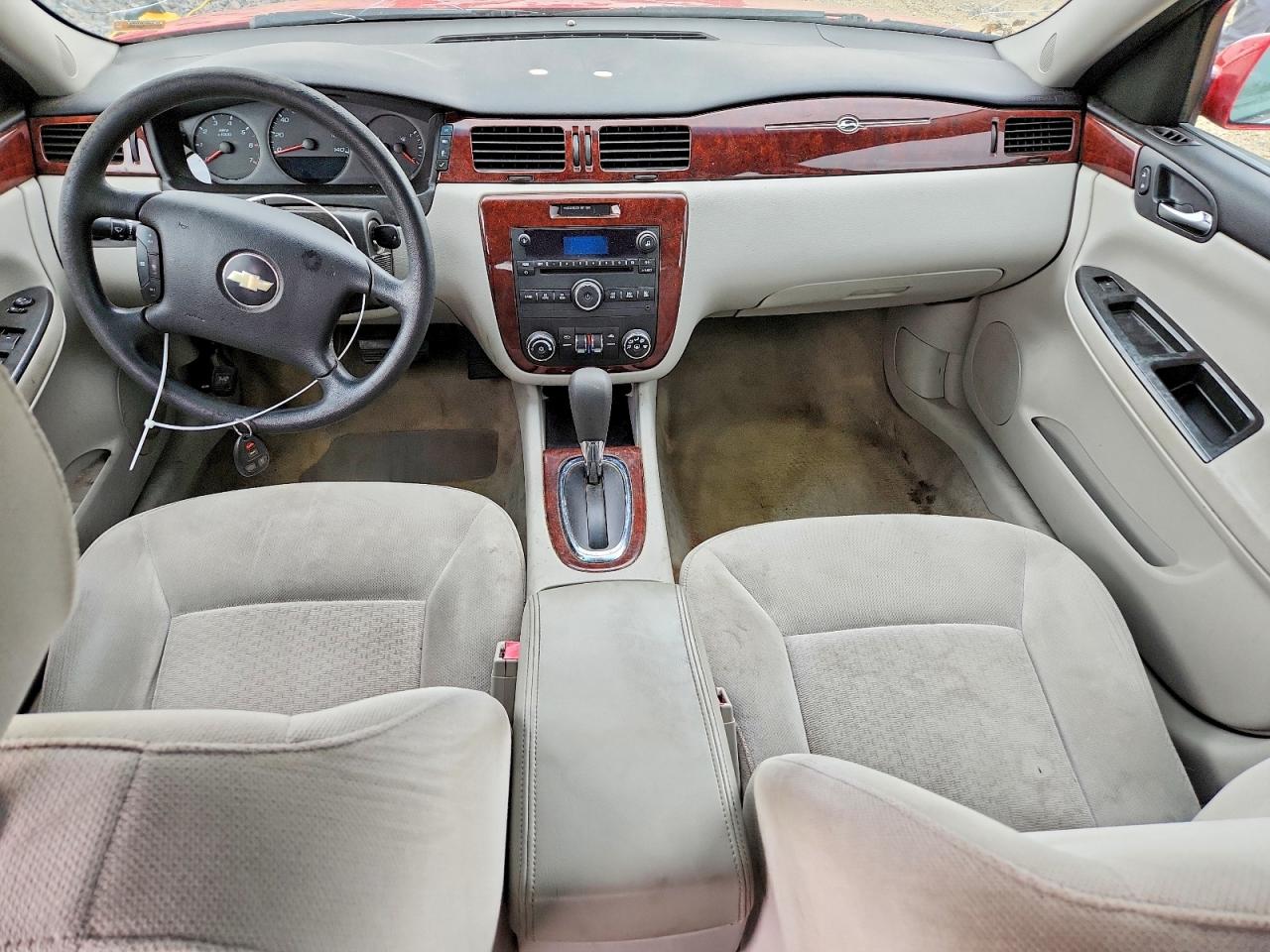 2010 Chevrolet Impala Ls Red vin: 2G1WA5EK0A1105697