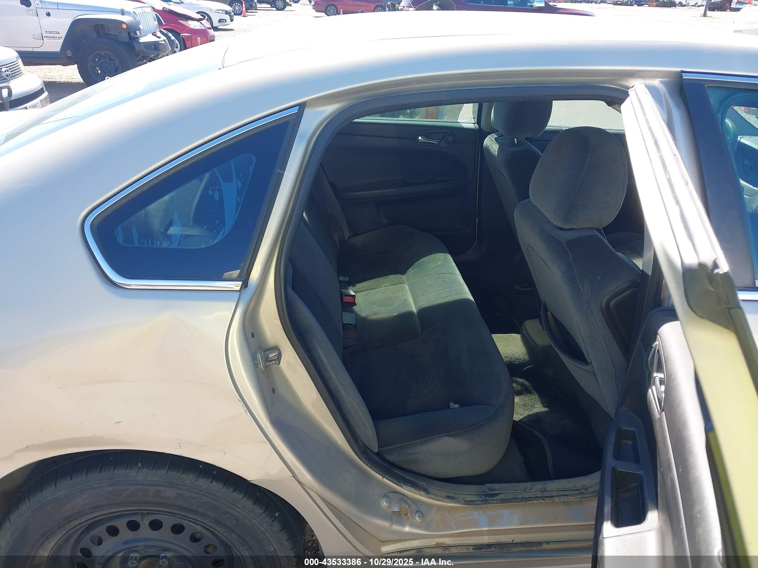 2010 Chevrolet Impala Ls Tan vin: 2G1WA5EK0A1254207