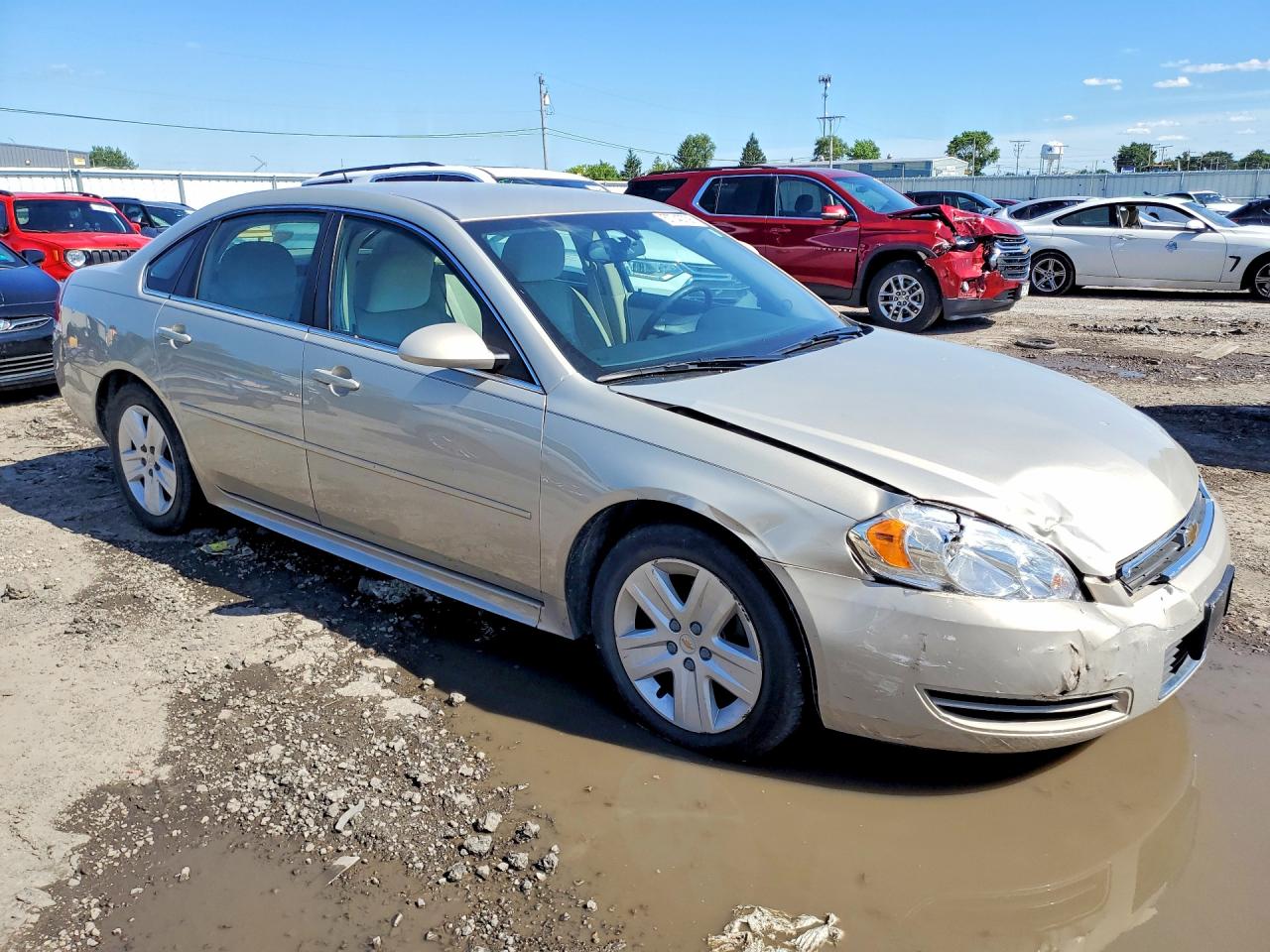 2011 Chevrolet Impala Ls Gold vin: 2G1WA5EK0B1134196