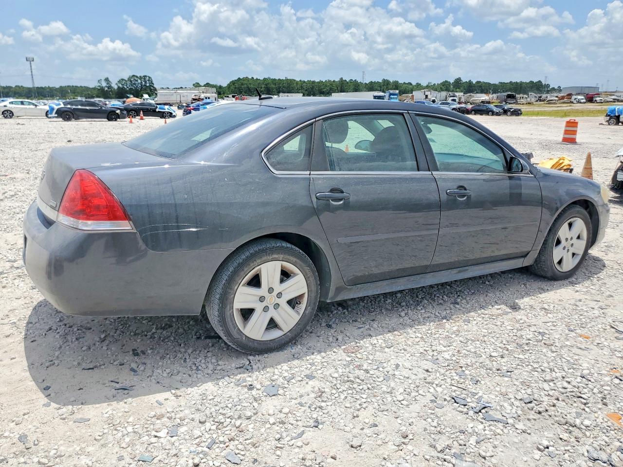 2011 Chevrolet Impala Ls Gray vin: 2G1WA5EK0B1256167
