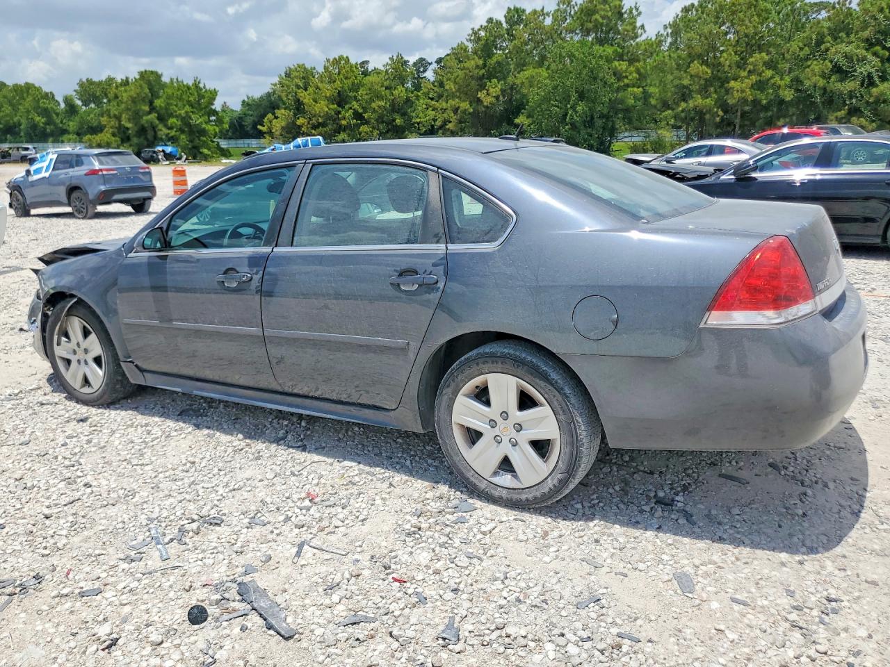 2011 Chevrolet Impala Ls Gray vin: 2G1WA5EK0B1256167