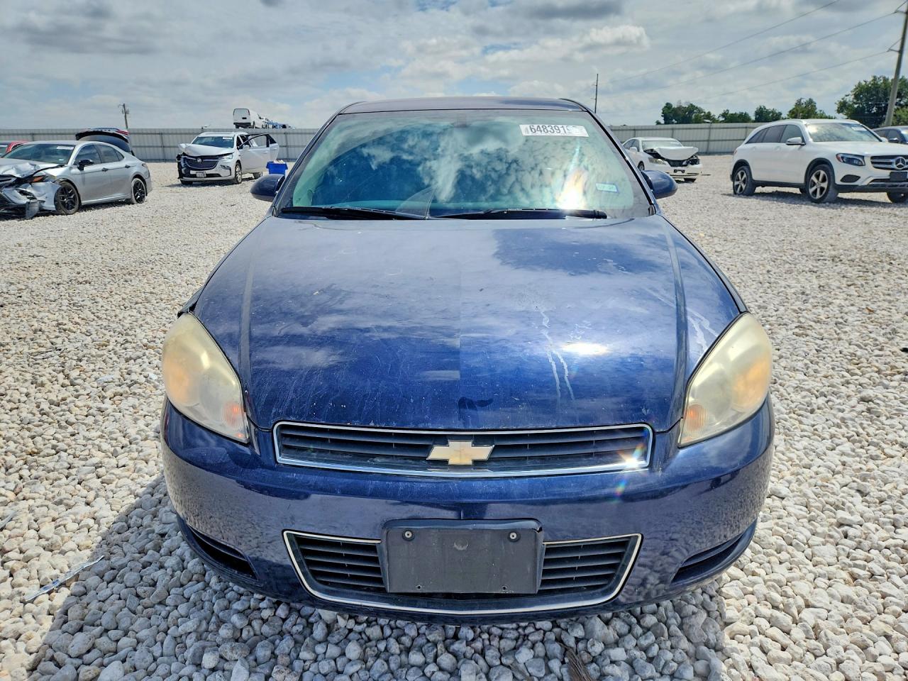 2011 Chevrolet Impala Ls Blue vin: 2G1WA5EK0B1258565