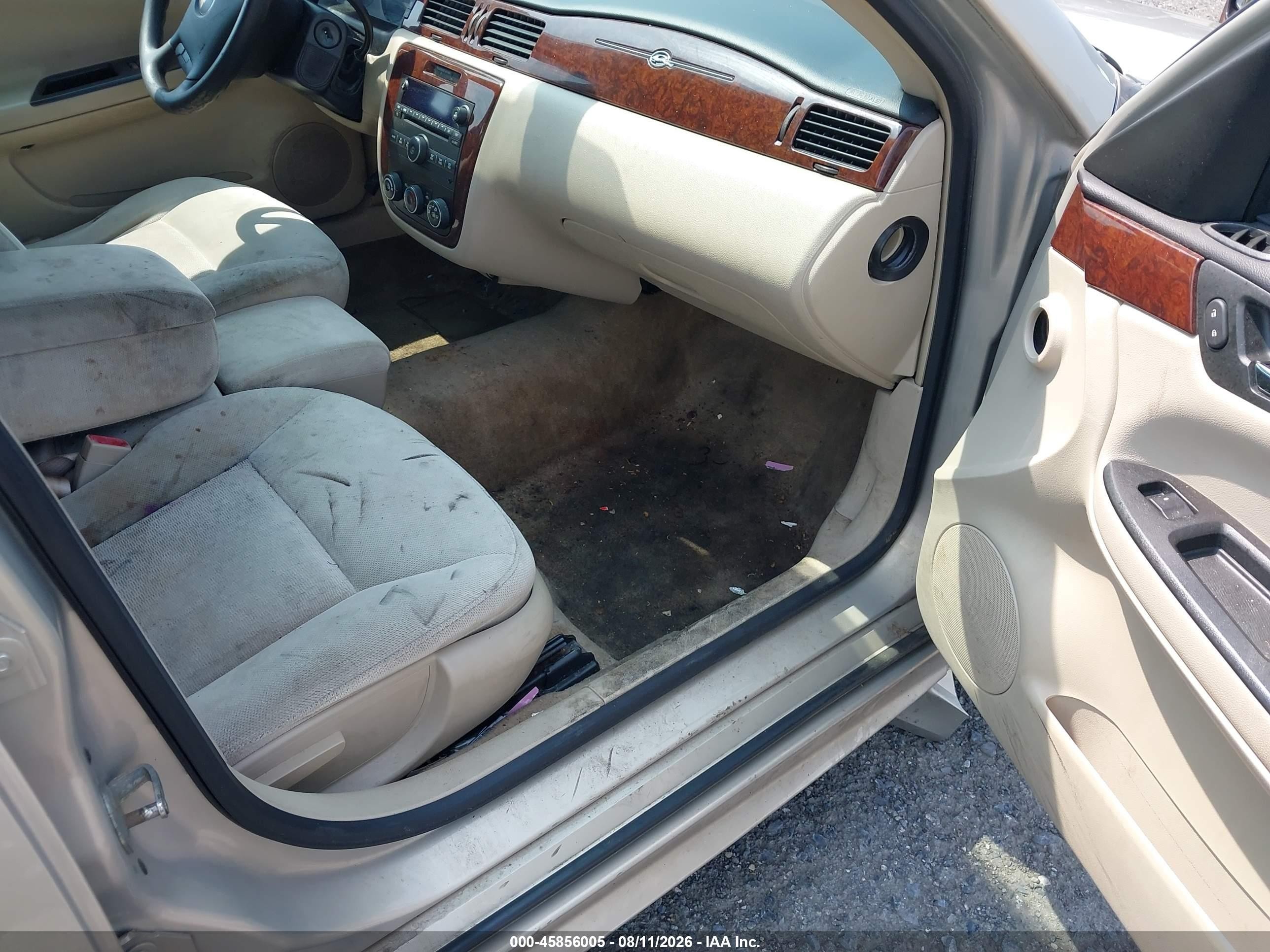 2011 Chevrolet Impala Ls Tan vin: 2G1WA5EK0B1327626