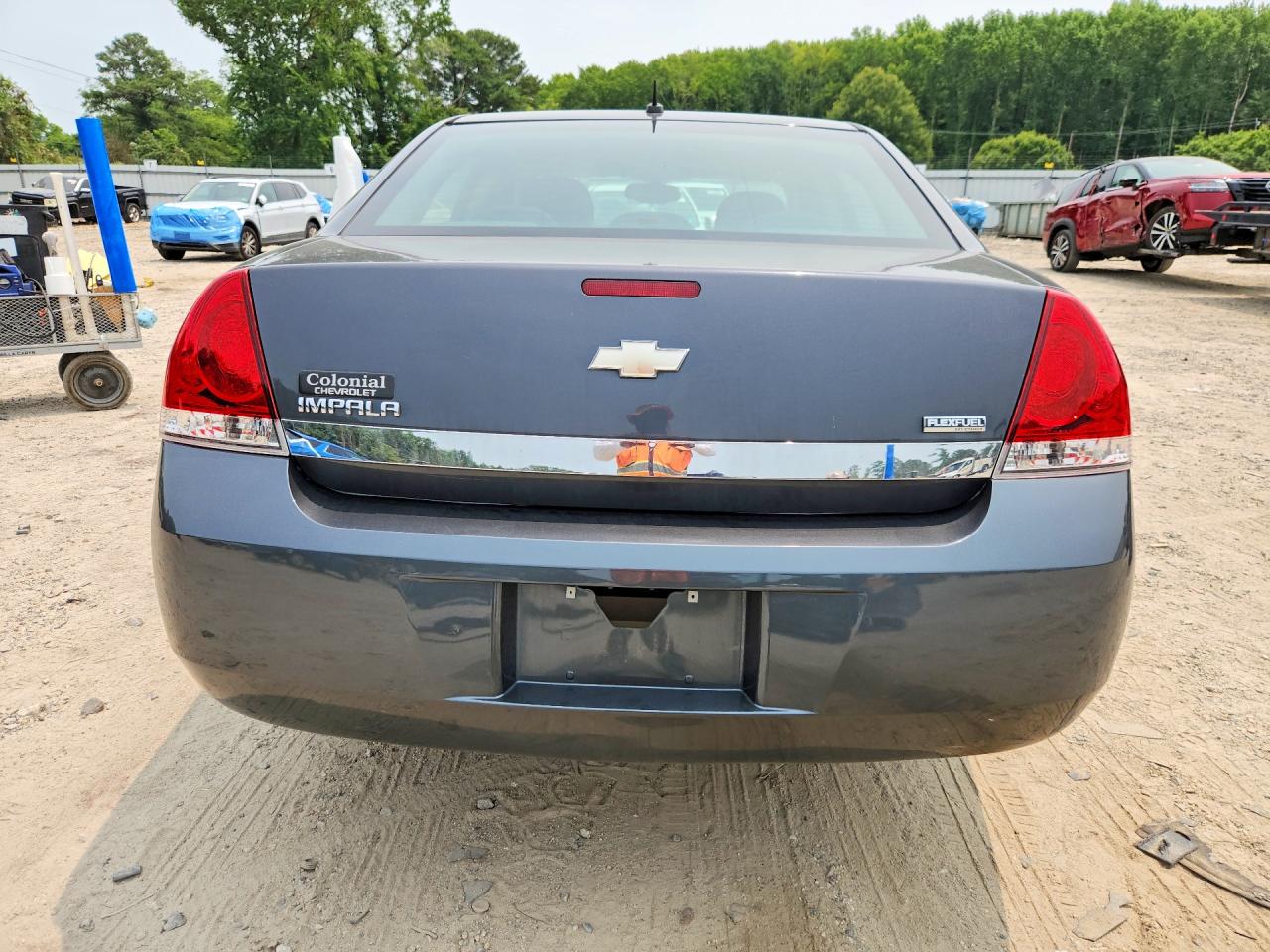 2010 Chevrolet Impala Ls Gray vin: 2G1WA5EK1A1237819