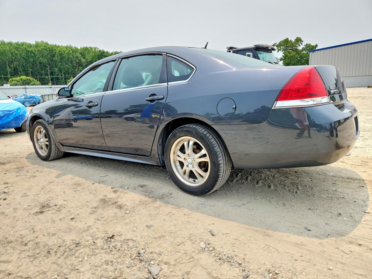 2010 Chevrolet Impala Ls Gray vin: 2G1WA5EK1A1237819