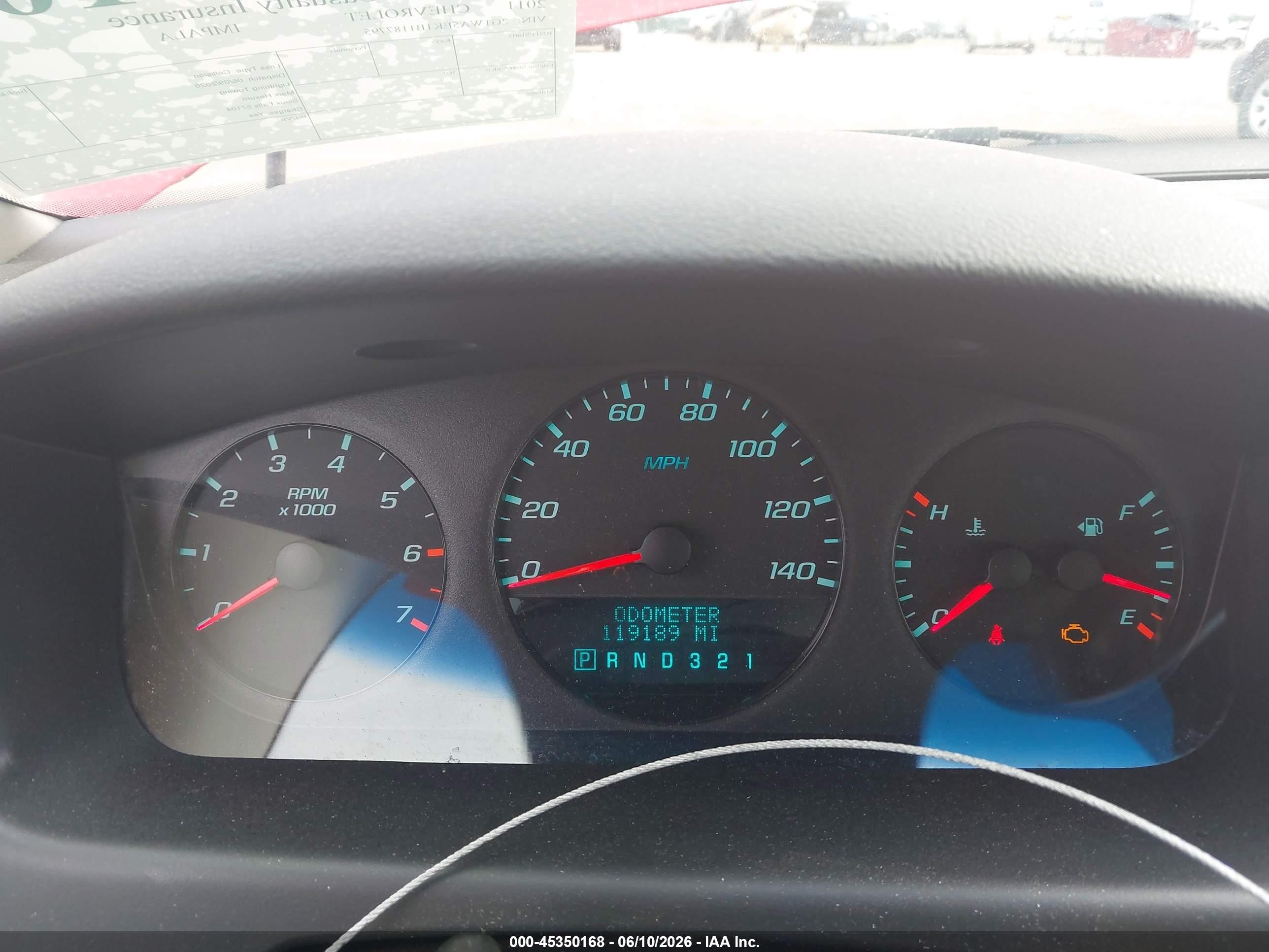 2011 Chevrolet Impala Ls Red vin: 2G1WA5EK1B1187795