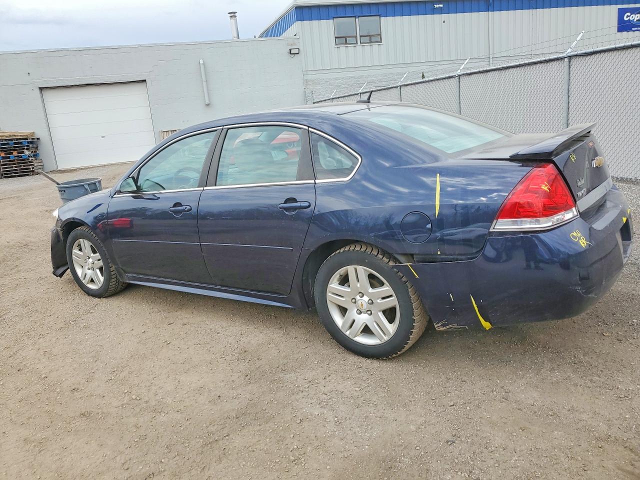 2011 Chevrolet Impala Ls V6 4dr Blue vin: 2G1WA5EK1B1247574